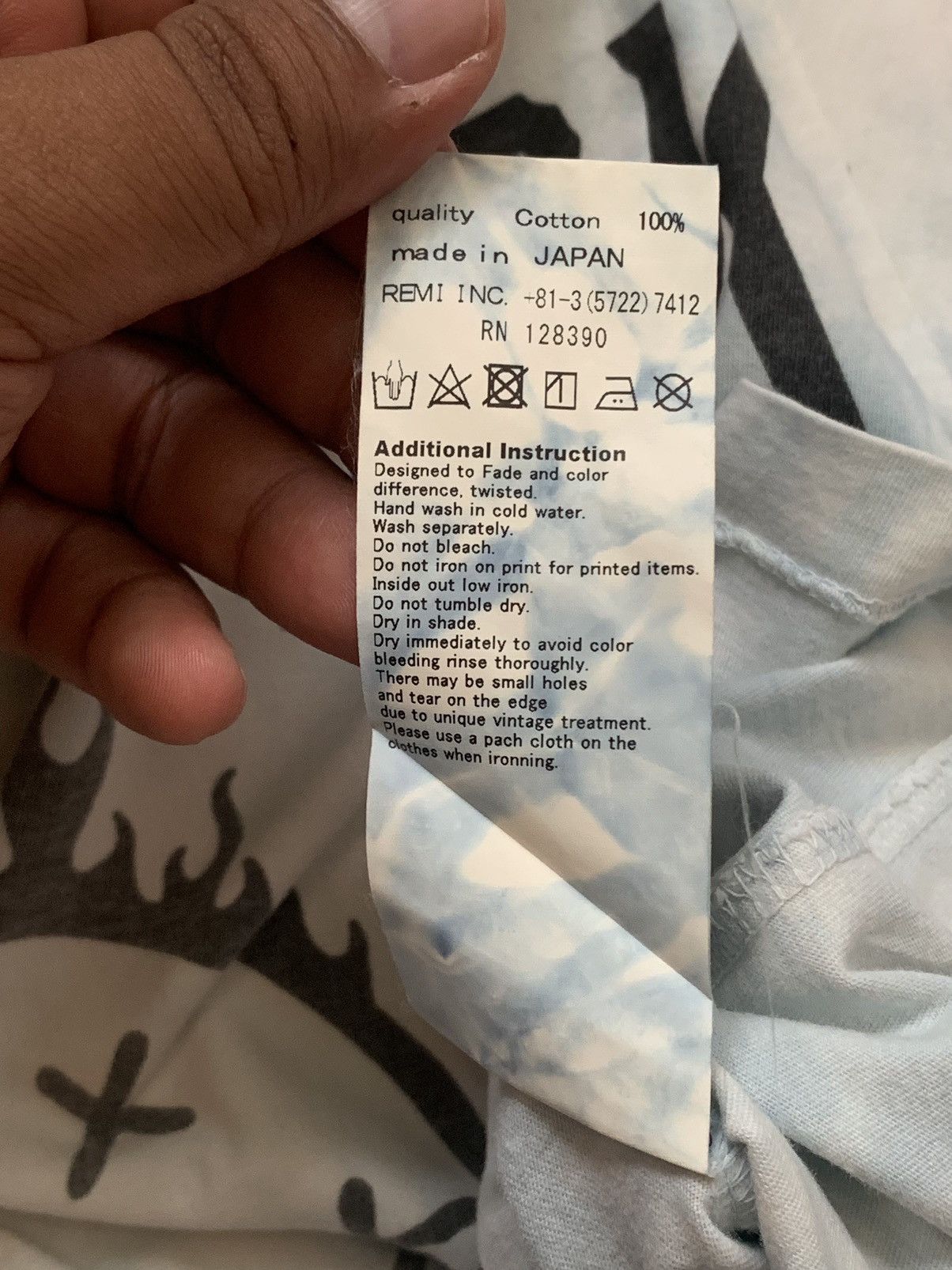 Remi Relief Remi relief new york city Like Nirvana face Cropped tee Size ONE SIZE - 6 Thumbnail