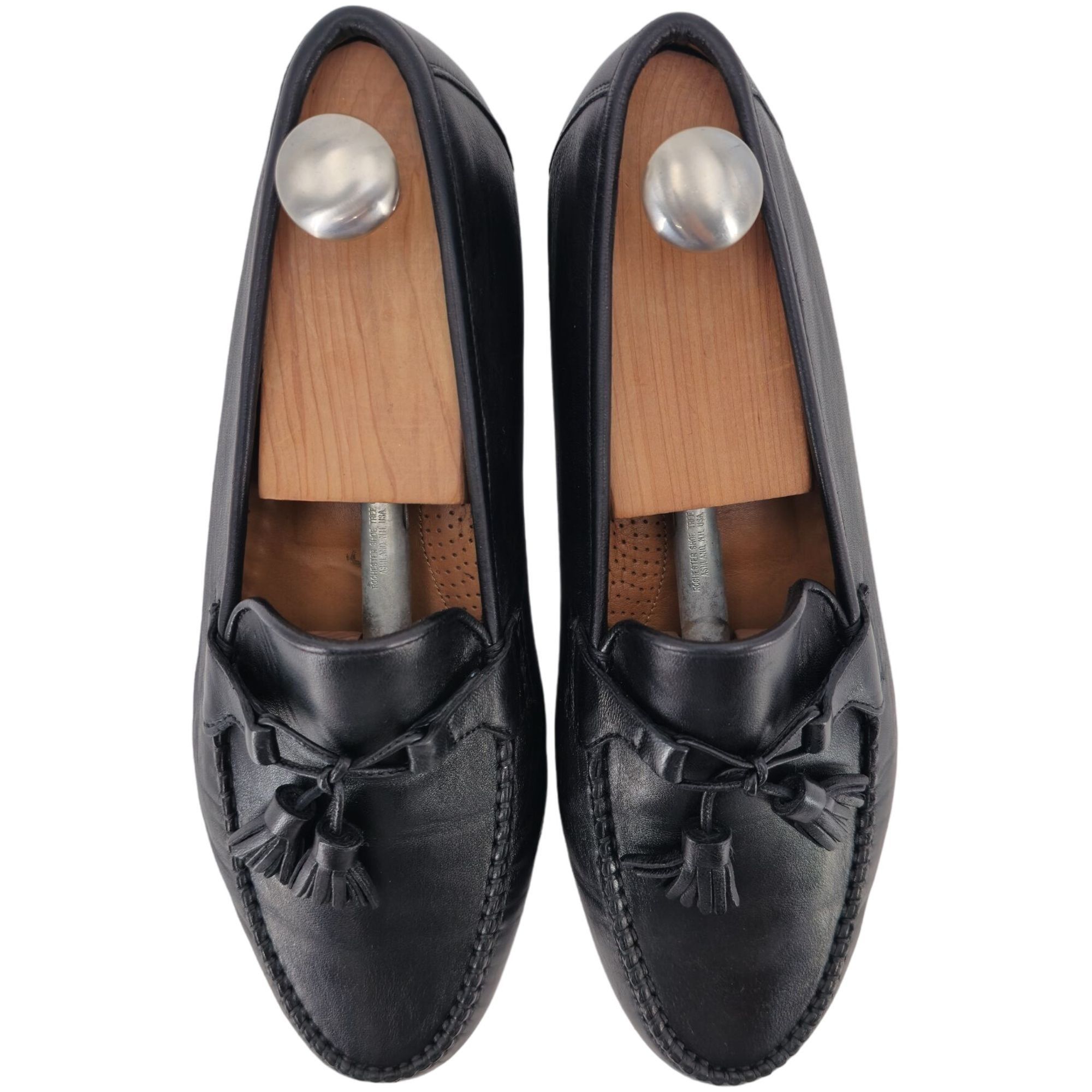Allen Edmonds Allen Edmonds Italian Dress Shoes Mens 8 Butter Soft Black Size US 8 / EU 41 - 9 Thumbnail