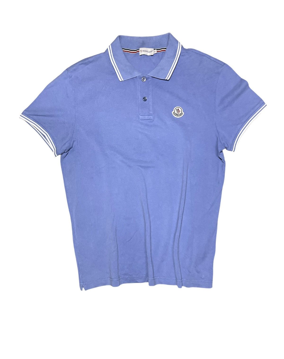 Moncler Moncler Polo Shirt Size US L / EU 52-54 / 3 - 1 Thumbnail