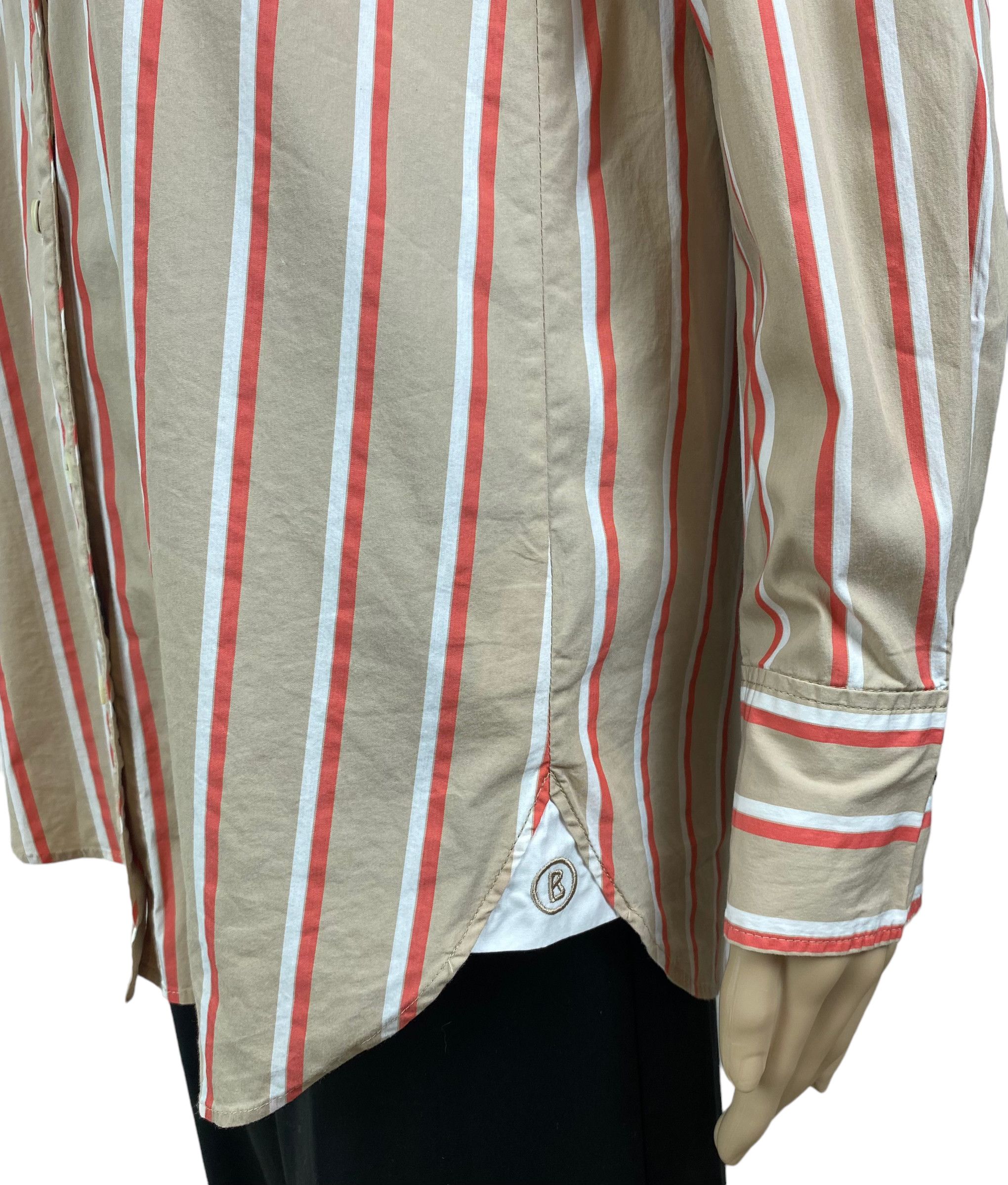 Bogner Bogner Shirt Striped size US4 Size S / US 4 / IT 40 - 4 Thumbnail