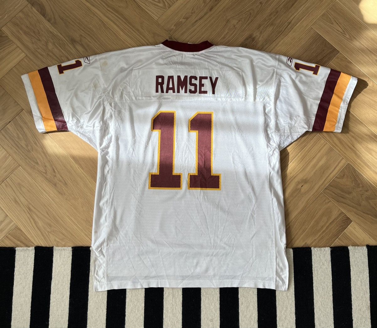 Reebok 2005/06 Washington Redskins #11 Ramsey Reebok Away Jersey XL Size US XL / EU 56 / 4 - 7 Thumbnail
