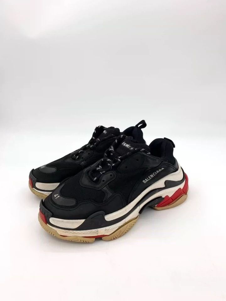 Balenciaga Balenciaga Mesh Lace Up Low Top Dad Shoes 2502-Nextarrow Size US 8 / EU 41 - 1 Thumbnail