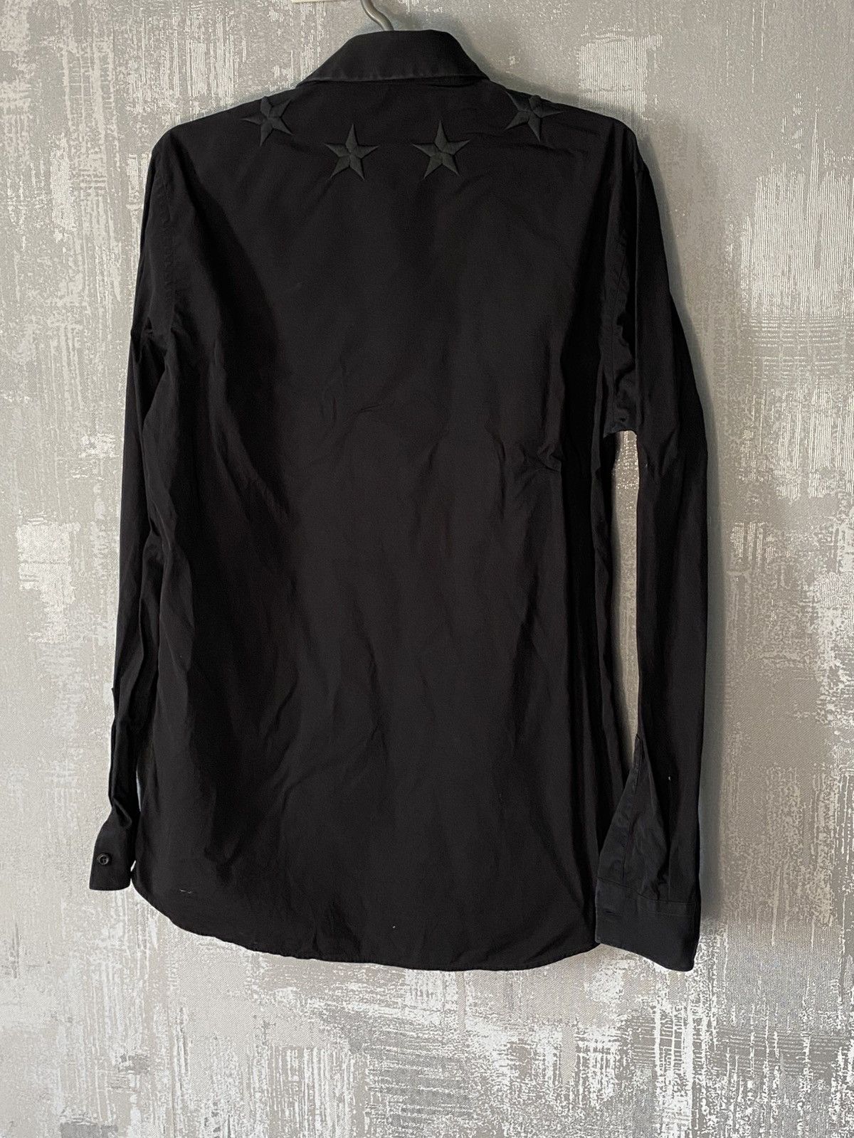 Givenchy Givenchy by Riccardo Tisci Star Embroidered Shirt Button Up Size US M / EU 48-50 / 2 - 2 Thumbnail