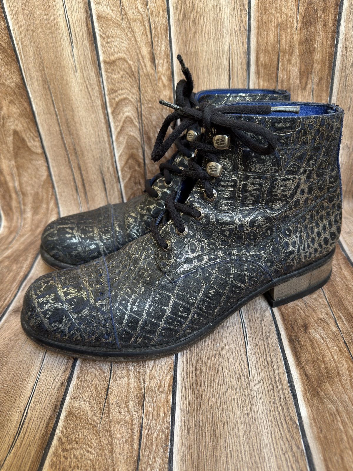 New Rock rare Vtg boots Size US 9 / EU 42 - 2 Thumbnail