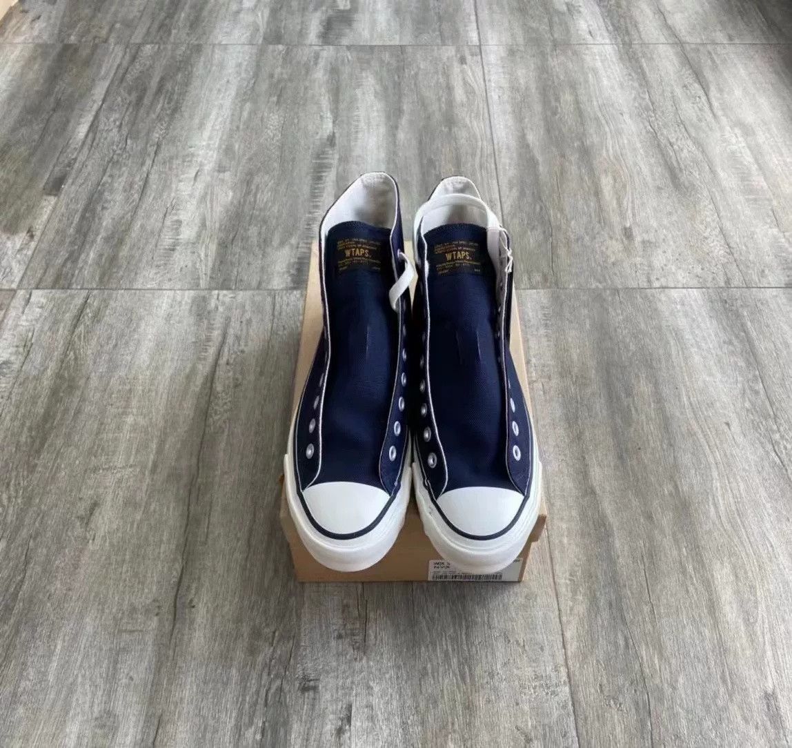 Wtaps WTAPS Canvas SNE 02 High Top Sneakers Size US 9 / EU 42 - 1 Thumbnail
