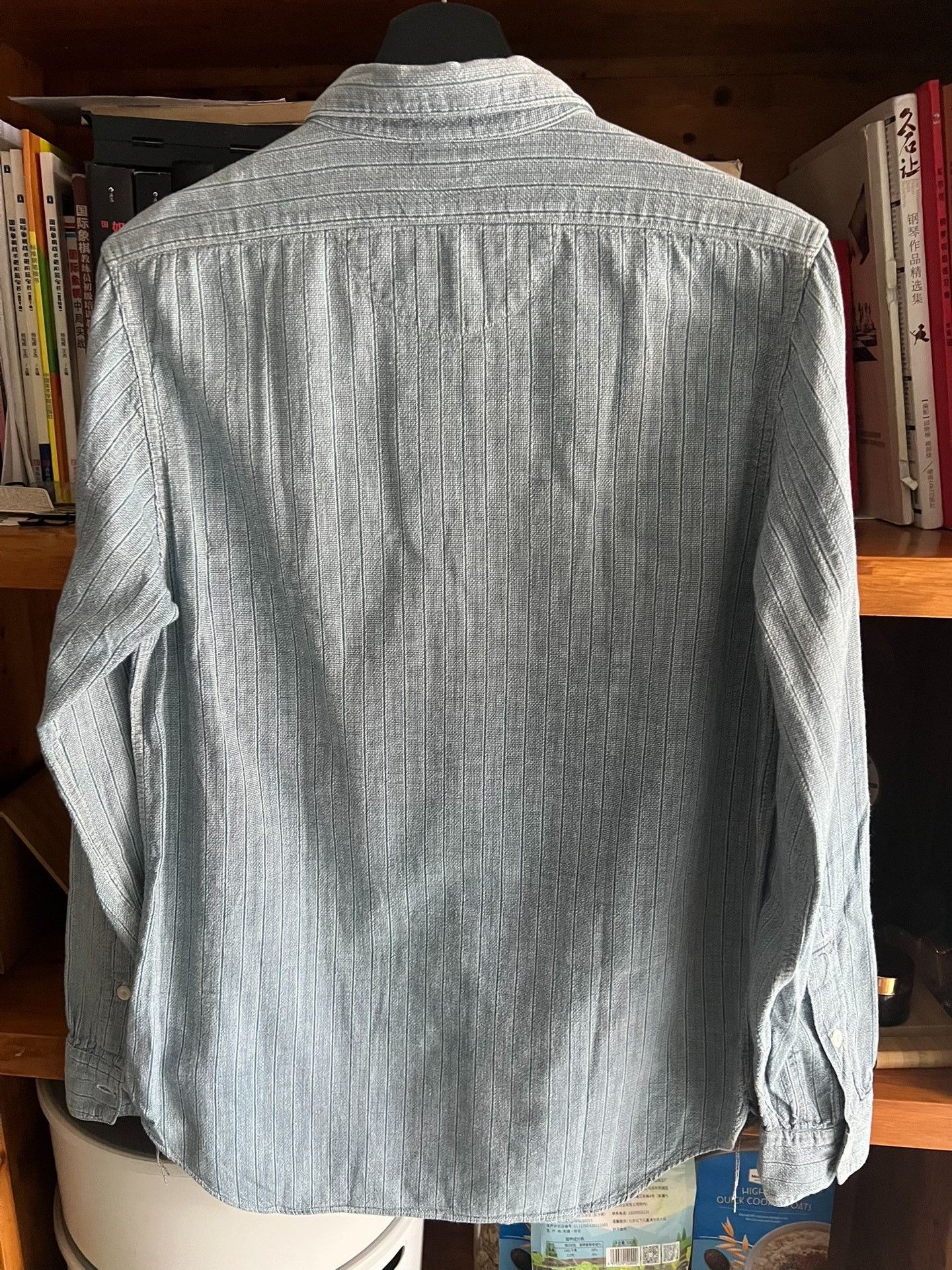 Freewheelers Freewheelers Vintage Striped Work Shirt Size US XXL / EU 58 / 5 - 7 Thumbnail