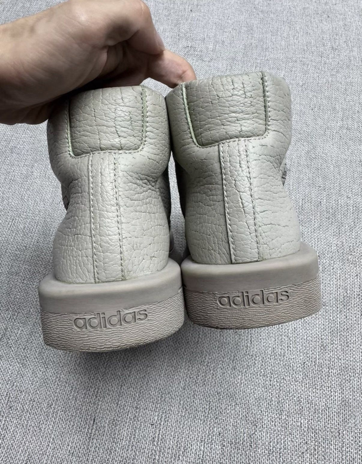 Adidas Adidas x Rick Owens Superstar High K37 Size US 9 / EU 42 - 5 Thumbnail