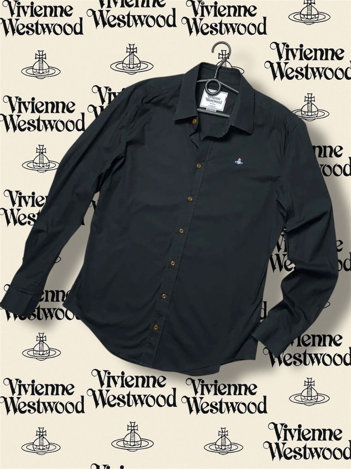 Vintage × Vivienne Westwood Vintage Vivienne Westwood shirt logo size M/L rare Size US L / EU 52-54 / 3 - 1 Thumbnail