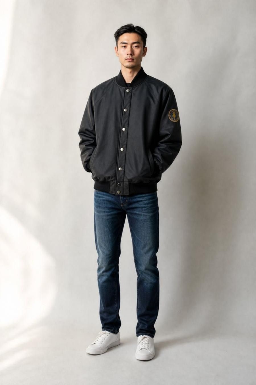 Polo Ralph Lauren Vintage Polo Ralph Lauren Varsity Bomber Quilted Lined Size US L / EU 52-54 / 3 - 1 Thumbnail