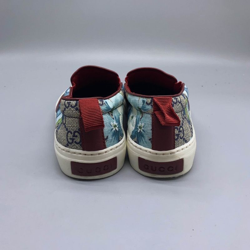 Gucci Gucci Floral Pattern Slip-On Sneakers for Women Size US 5 / IT 35 - 3 Thumbnail
