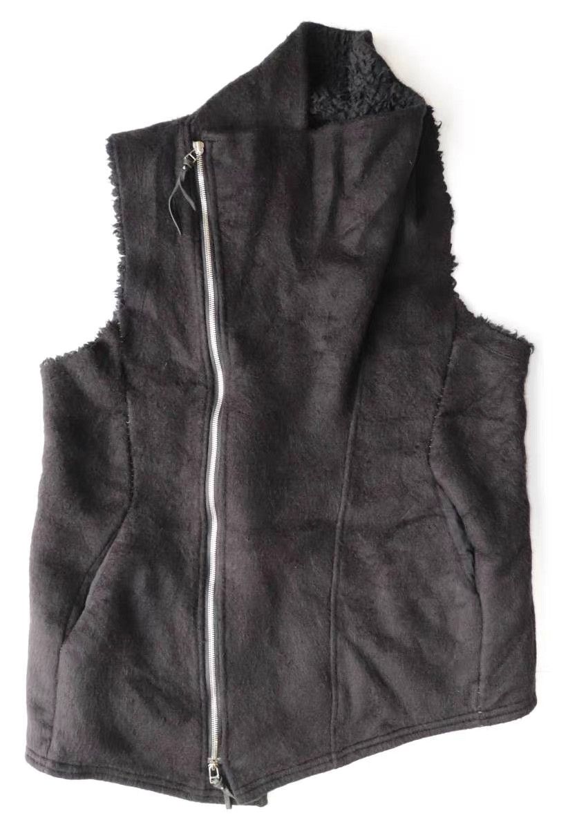 KMRii kmrii Shearling Fleece Vest Dark Avant-garde K11 Size US M / EU 48-50 / 2 - 6 Thumbnail
