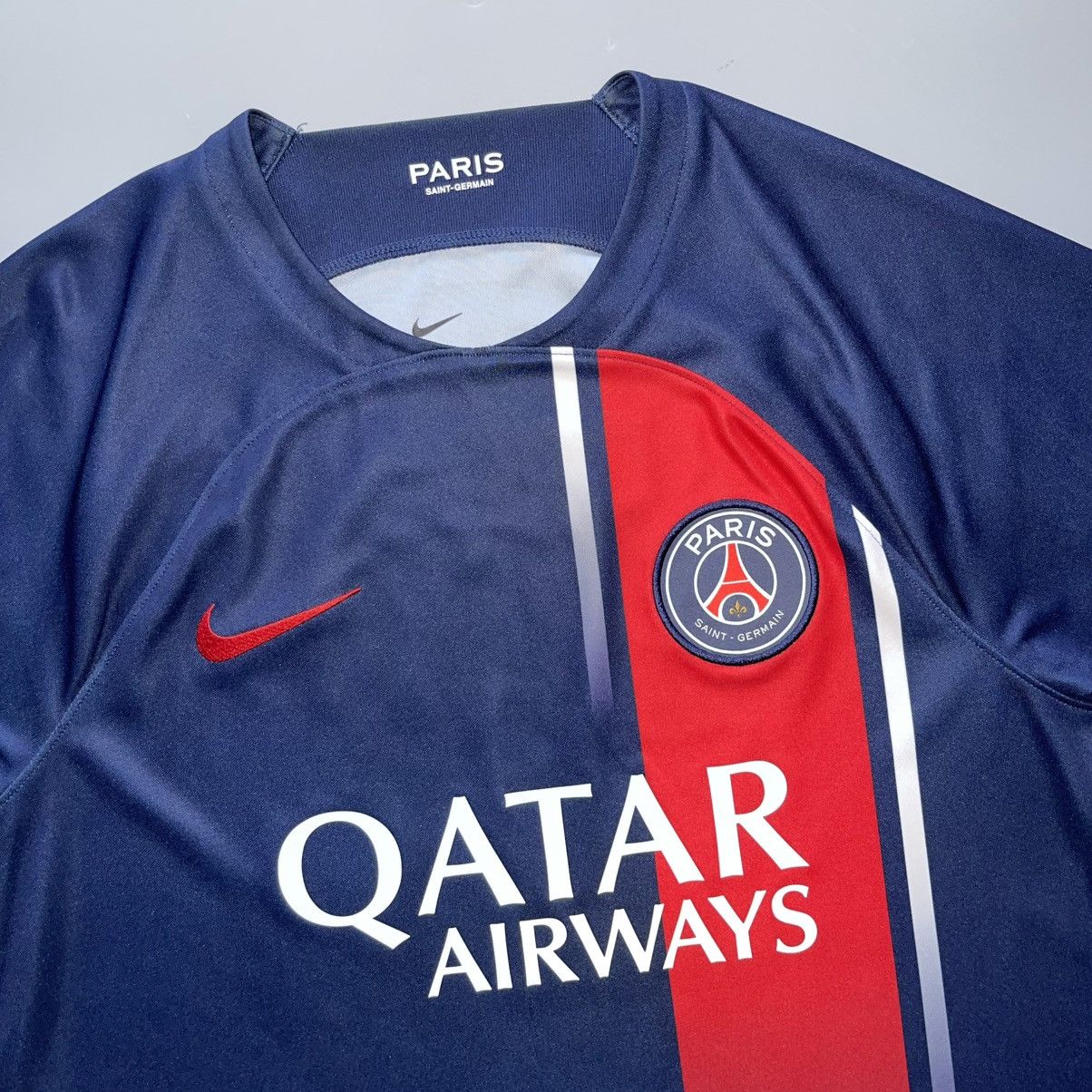 Nike × Vintage PSG NIKE 2023/2024 FOOTBALL SOCCER HOME JERSEY #29 BARCOLA Size US M / EU 48-50 / 2 - 4 Thumbnail
