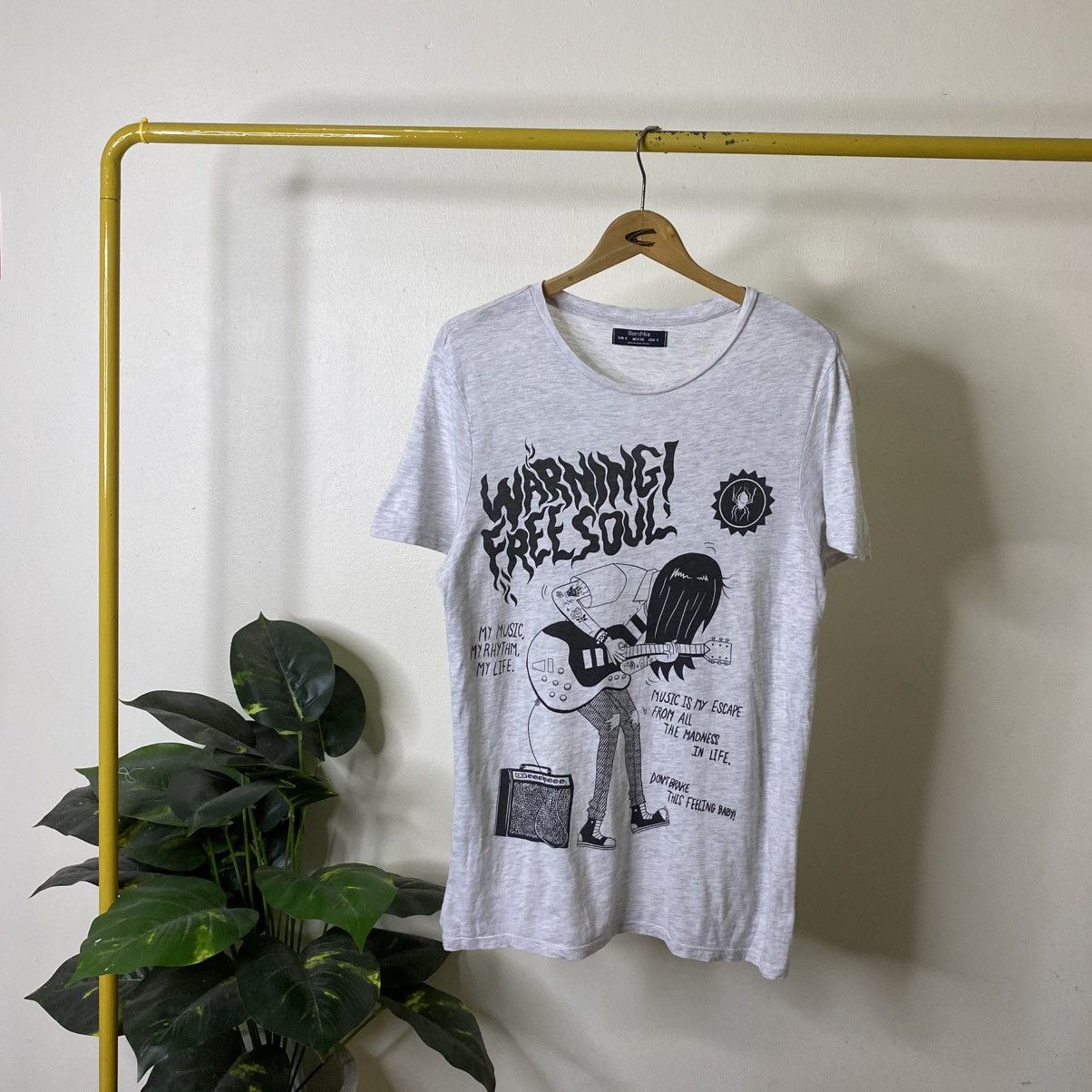 Hysteric Glamour Bershka Warning Freesoul Hysterics Glamour PPFM LGb Style Size US M / EU 48-50 / 2 - 1 Thumbnail