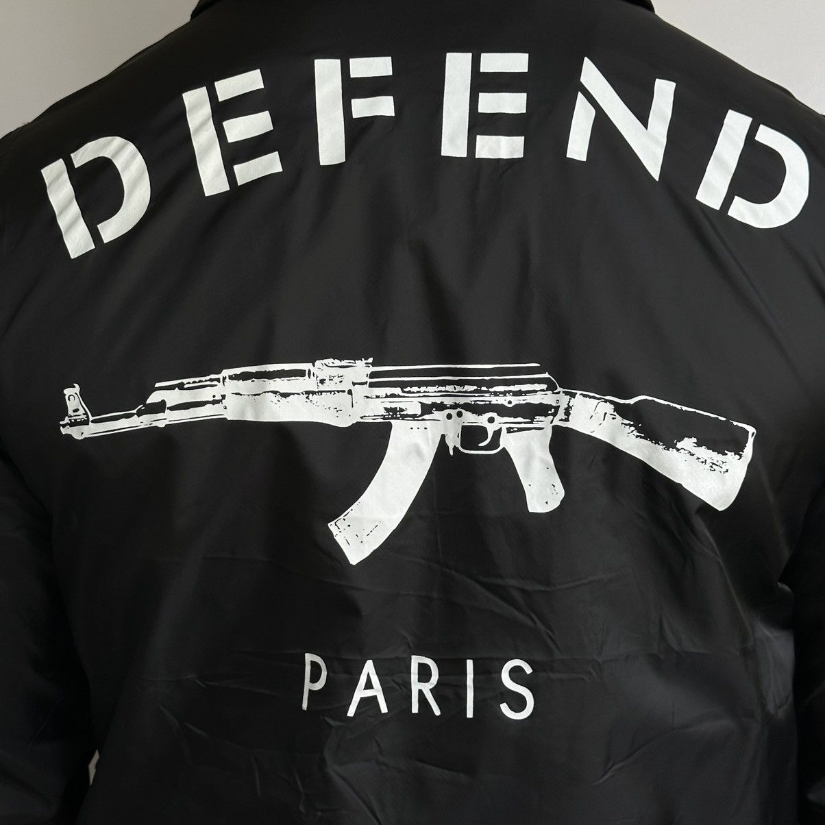 DEFEND PARIS Defend Paris Coat Men's Jacket Black Size M Size US M / EU 48-50 / 2 - 5 Thumbnail