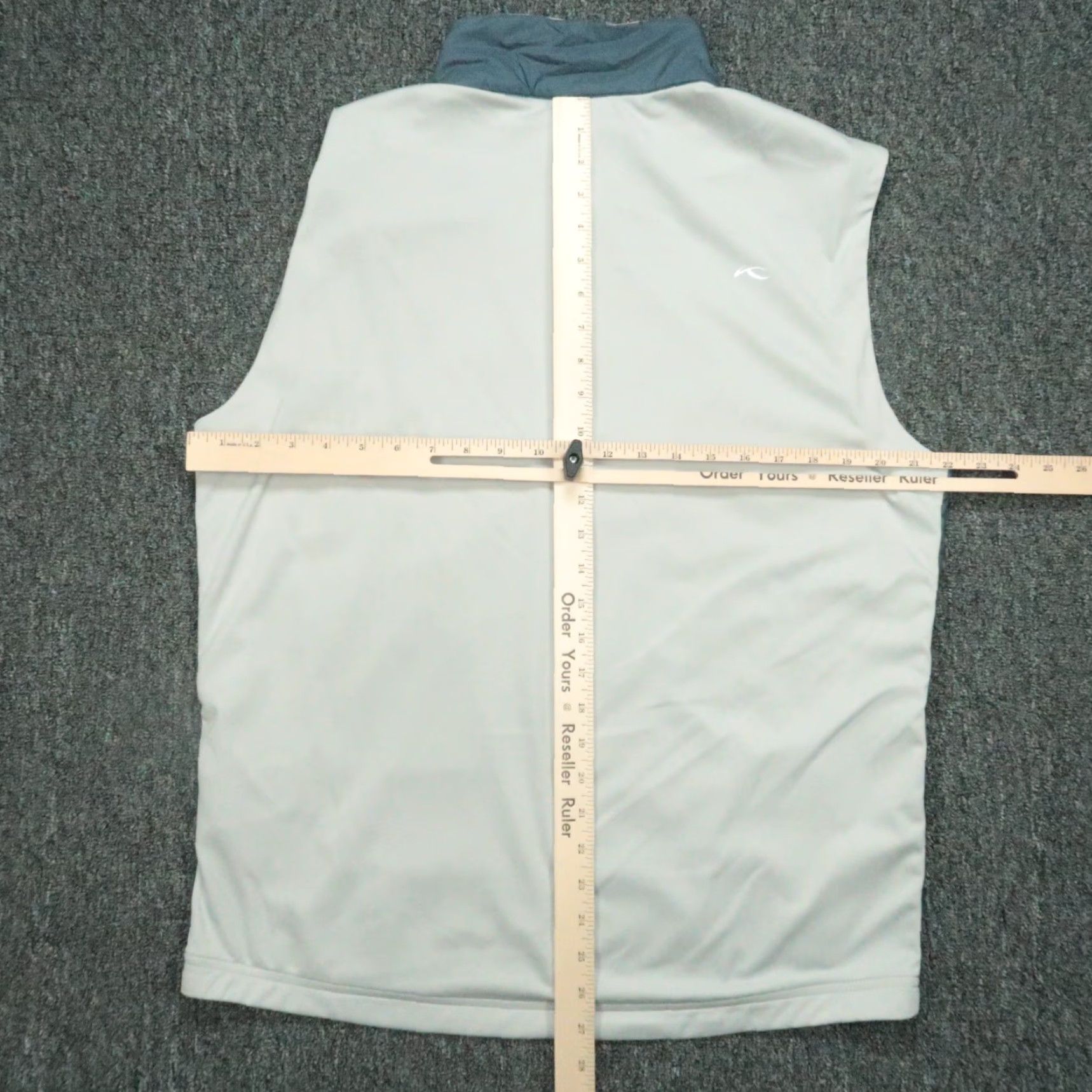 KJUS KJUS Vest Mens XL Blue Gray Retention Performance The Club At Snoqualmie Ridge Size US XL / EU 56 / 4 - 7 Thumbnail