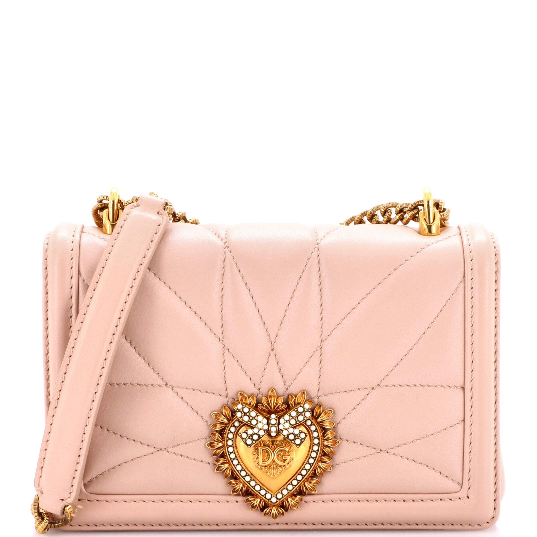 Dolce & Gabbana Devotion Full Flap Shoulder Bag Size ONE SIZE - 1 Thumbnail