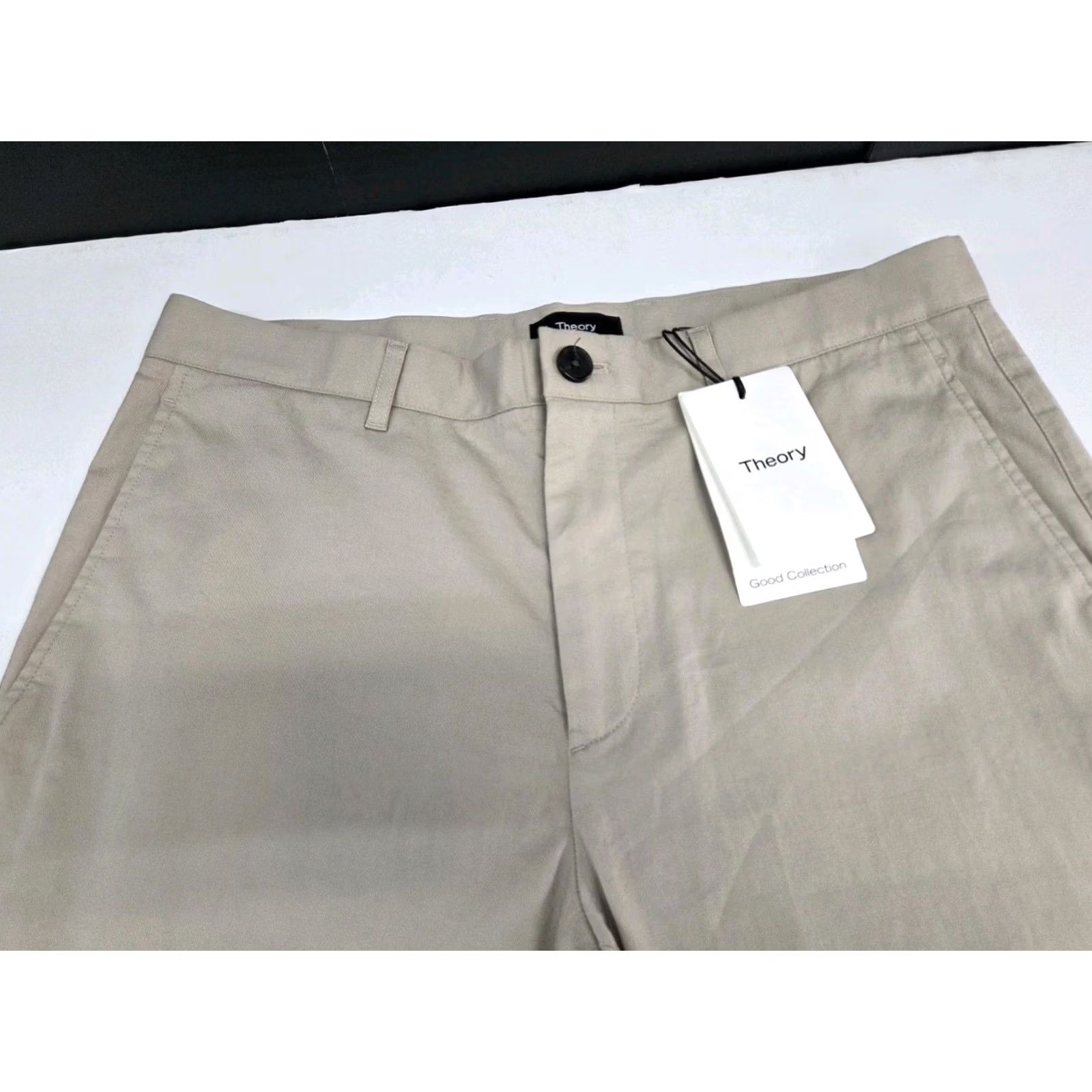 Theory Theory Mens Zaine SW ST Pants Size 31/32 Beige NWT C/SP #8807 Size US 31 - 4 Thumbnail