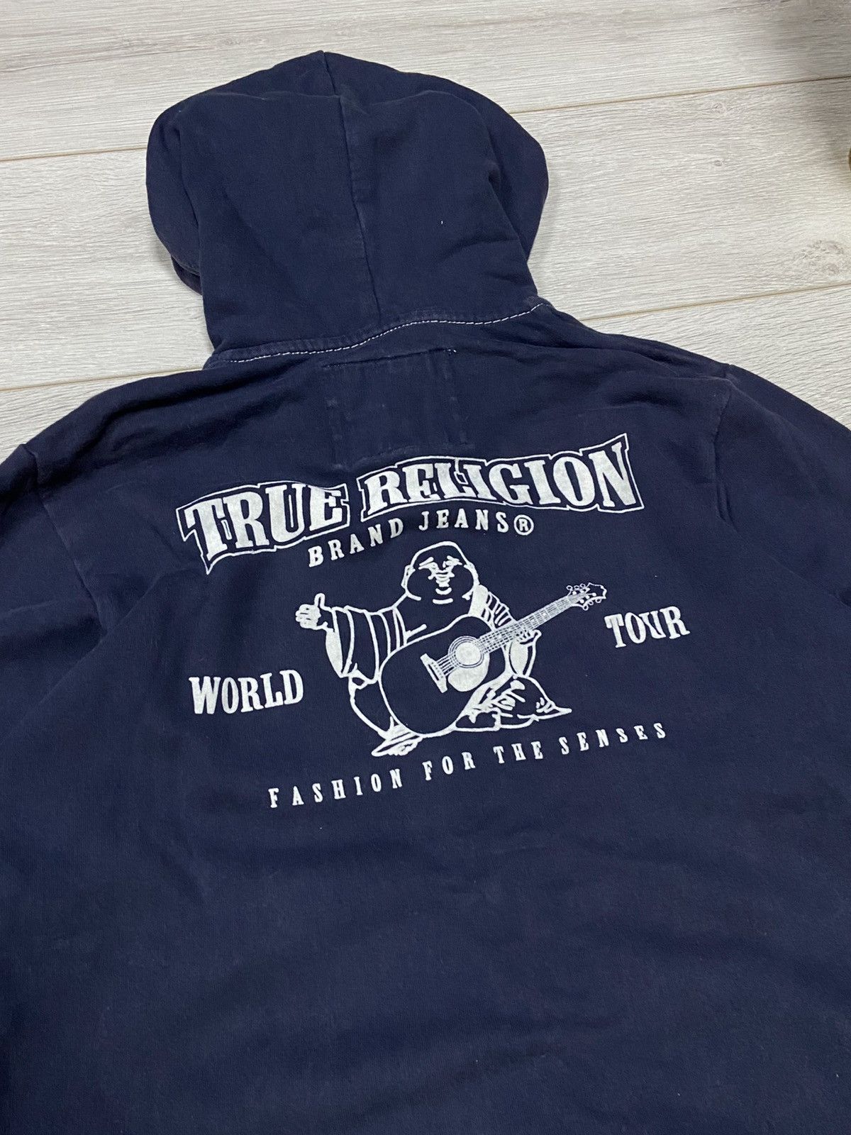 True Religion True Religion big logo Buddha vintage stitched hoodie horse Size US M / EU 48-50 / 2 - 12 Thumbnail
