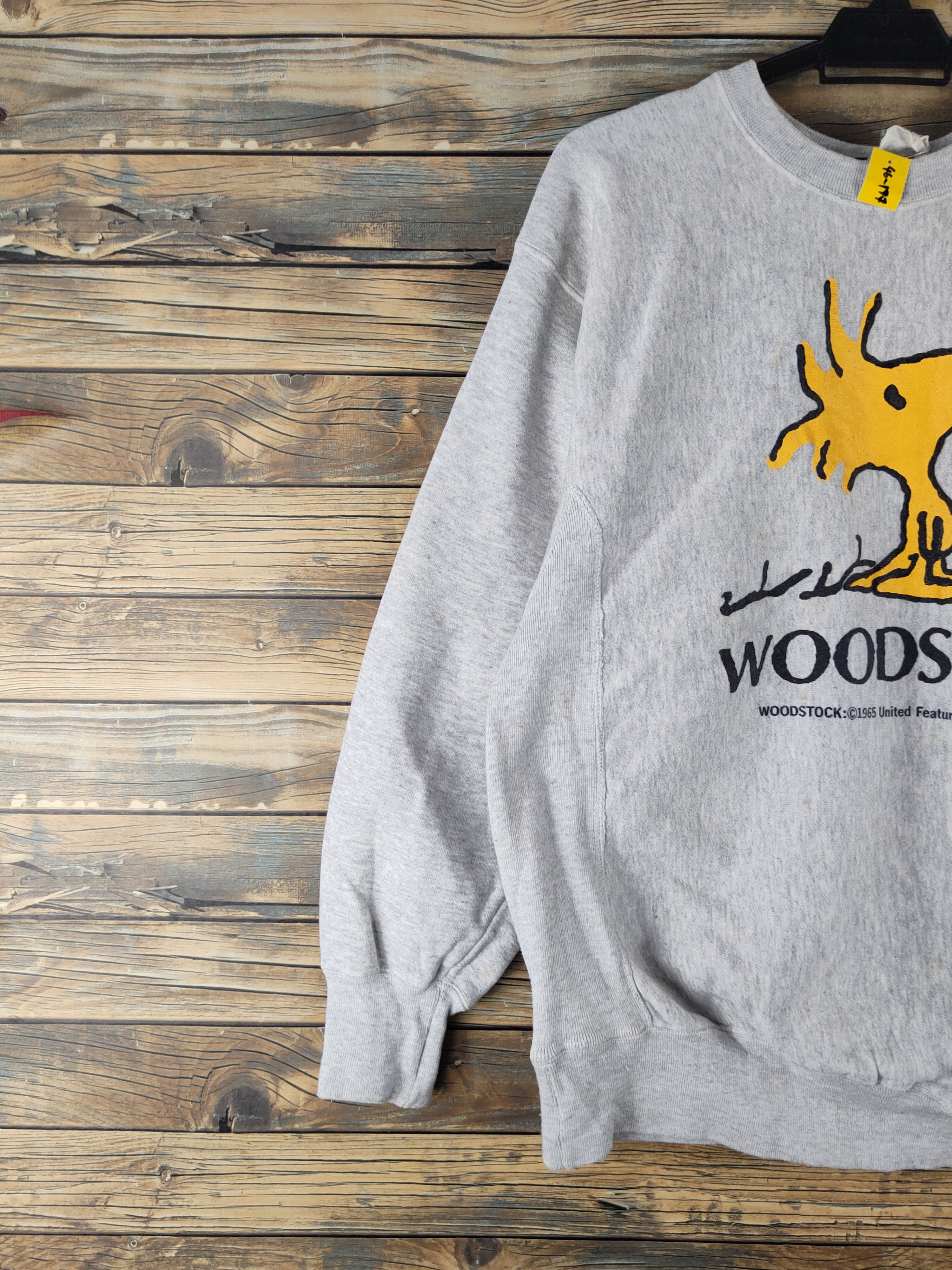Peanuts DL Peanuts Gray Woodstock Sweatshirts #46-177 Size US S / EU 44-46 / 1 - 4 Thumbnail