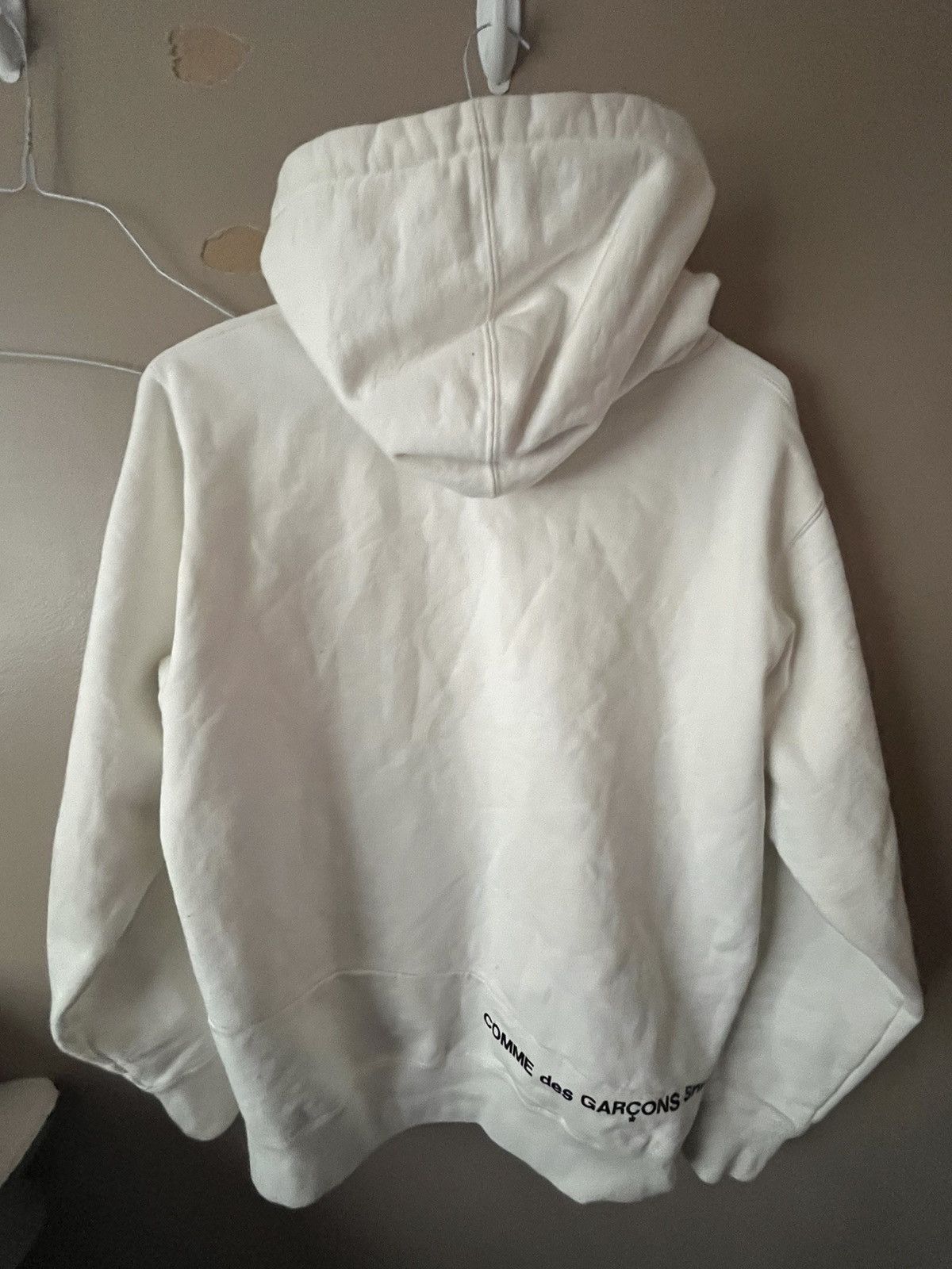 Comme des Garcons SHIRT × Supreme Supreme X CDG Split Box Logo Hoodie Size US M / EU 48-50 / 2 - 4 Thumbnail