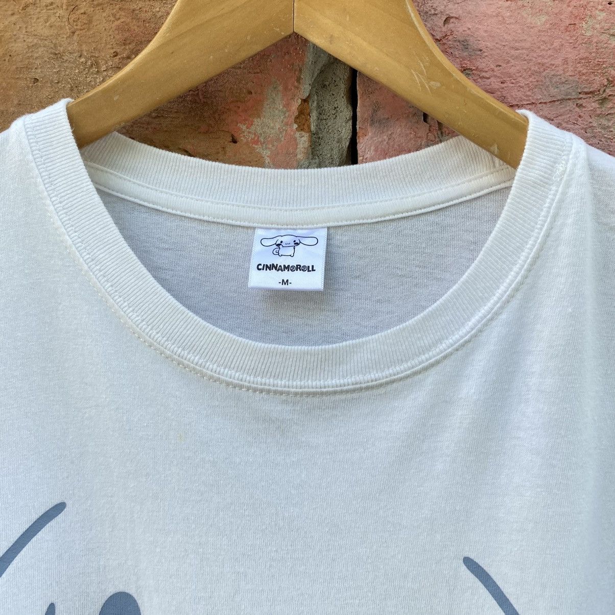 Designer × Japanese Brand CINNAMOROLL White Short Sleeve Tee with Cute Doll Print Size US M / EU 48-50 / 2 - 5 Thumbnail