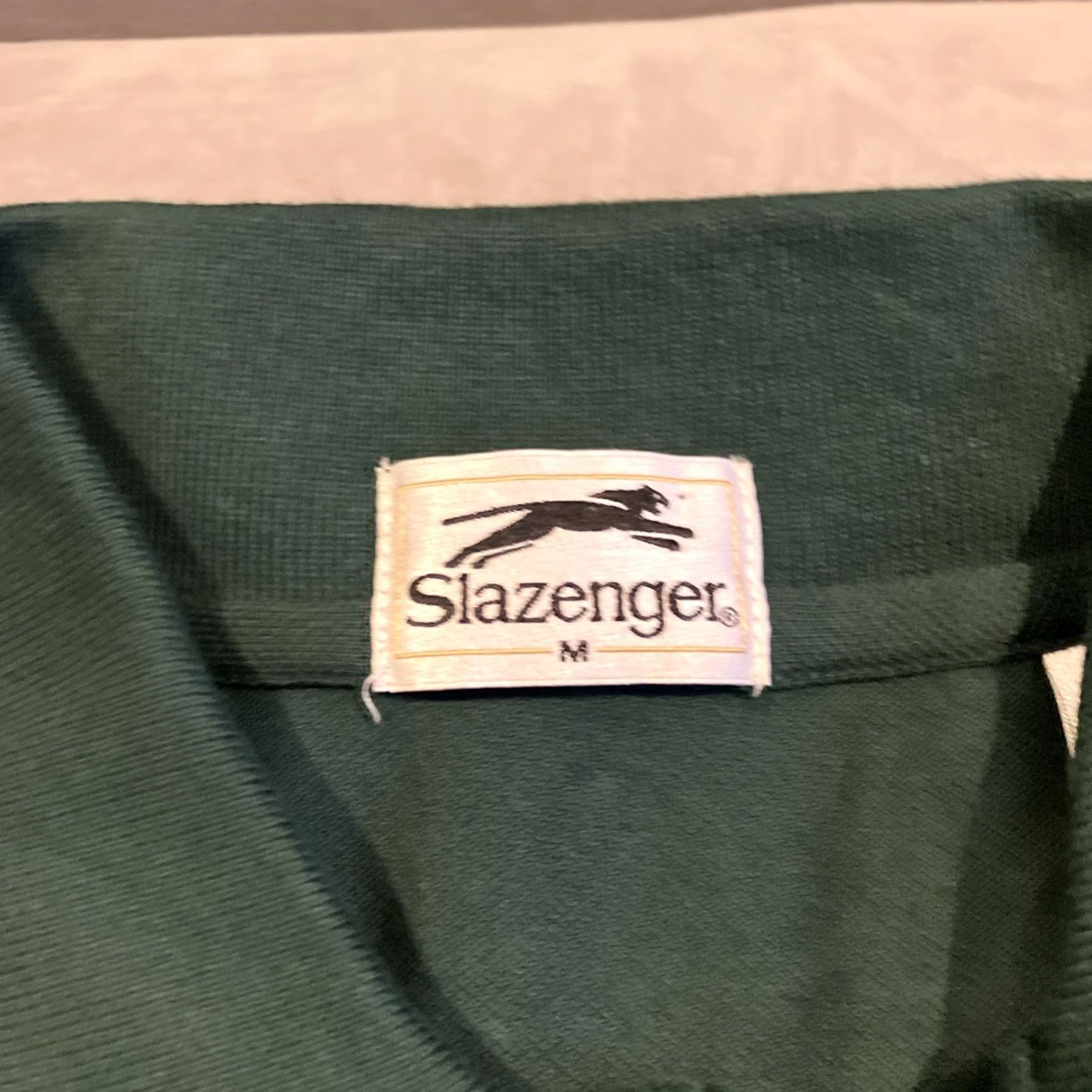 Vintage VINTAGE Slazenger Polo M Men Green RITZ CARLTON ROSE HALL JAMAICA White Witch Jamaica Size US M / EU 48-50 / 2 - 4 Thumbnail
