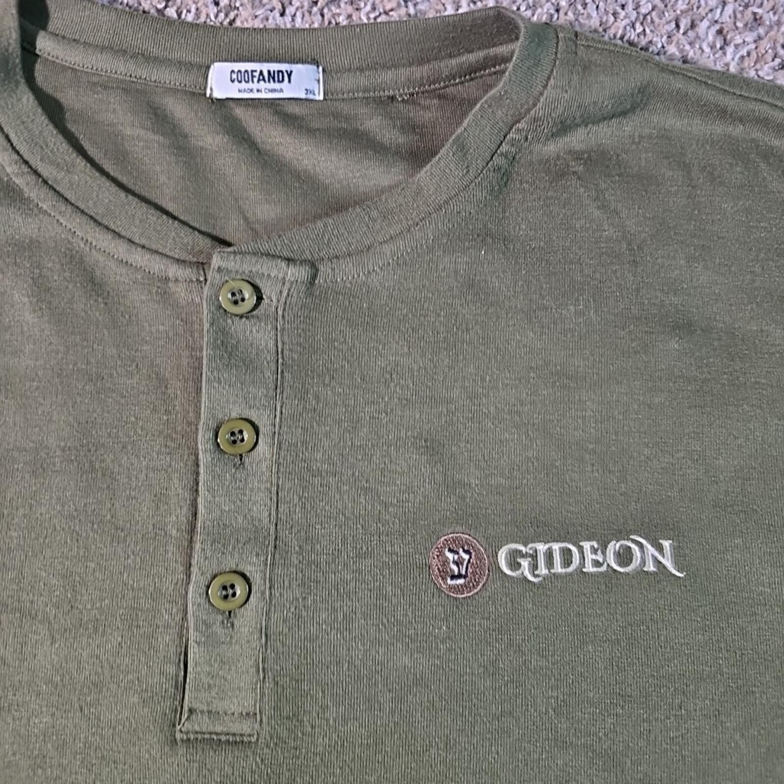 Other Coofandy Gideon Milwaukee Rescue Mission Shirt 3XL SOFT Size US XXL / EU 58 / 5 - 2 Thumbnail