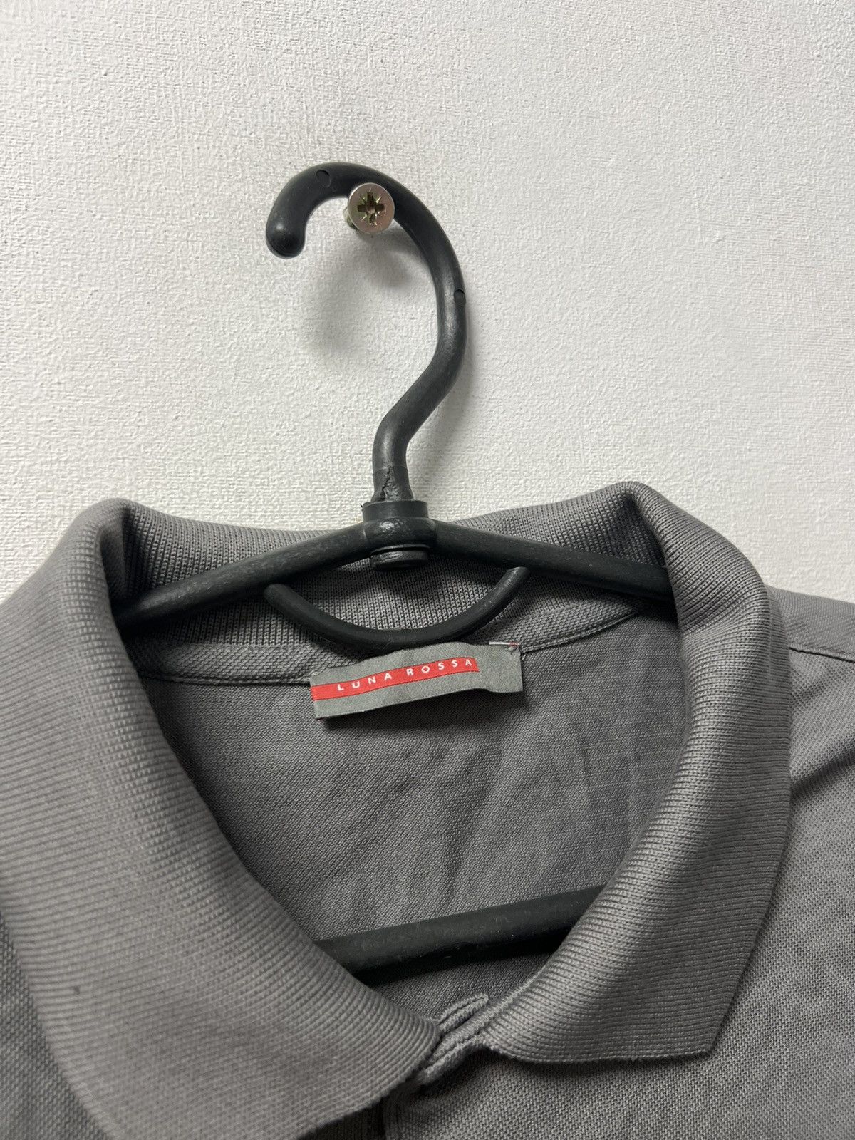 Prada Prada Luna Rossa Mens Polo Luxury Shirt Size M Gray Size US M / EU 48-50 / 2 - 3 Thumbnail