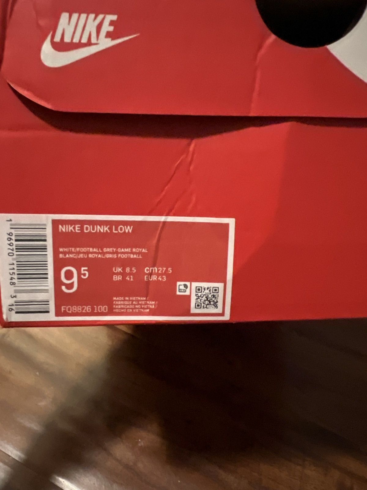 Nike Nike dunk game royal Size US 9.5 / EU 42-43 - 8 Thumbnail