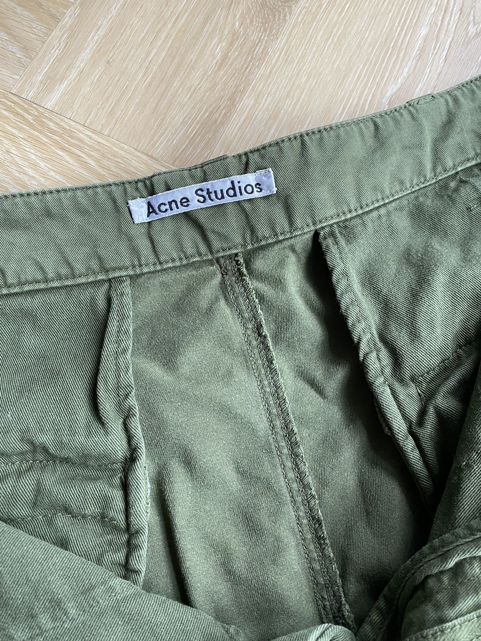 Acne Studios 50/L - Cargo Trousers - Hunter Green Size US 34 / EU 50 - 10 Thumbnail