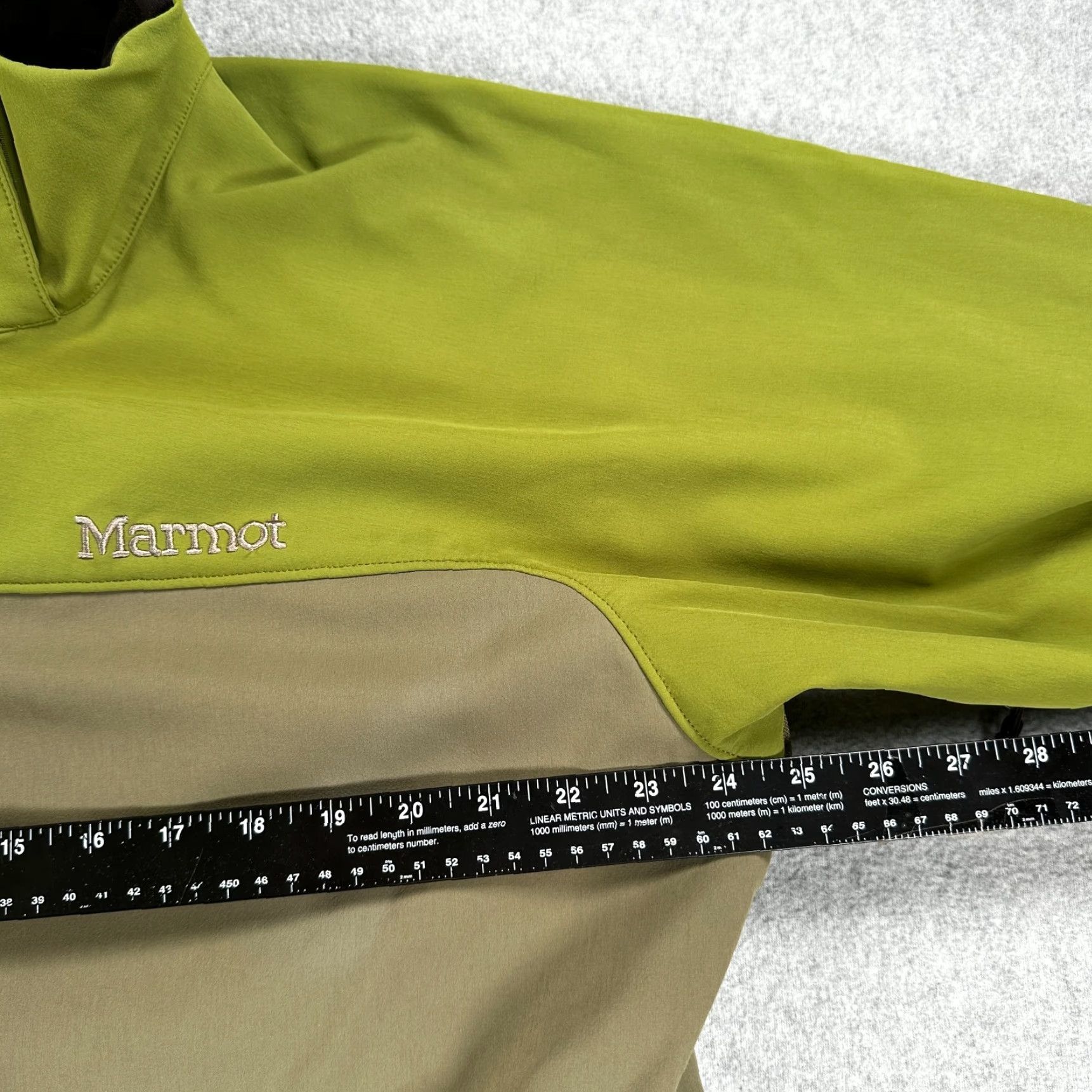 Marmot Marmot Soft Shell Jacket Full Zip Long Sleeve Men’s XL Green Fleece Lined Size US XL / EU 56 / 4 - 7 Thumbnail