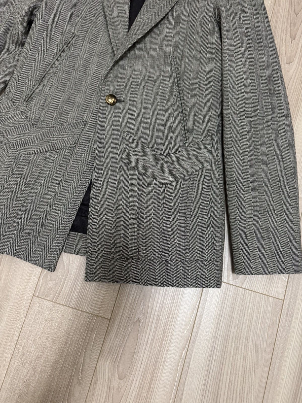 Stefan Cooke Stefen Cooke SS21 Tweed tailored jacket Size US S / EU 44-46 / 1 - 6 Thumbnail