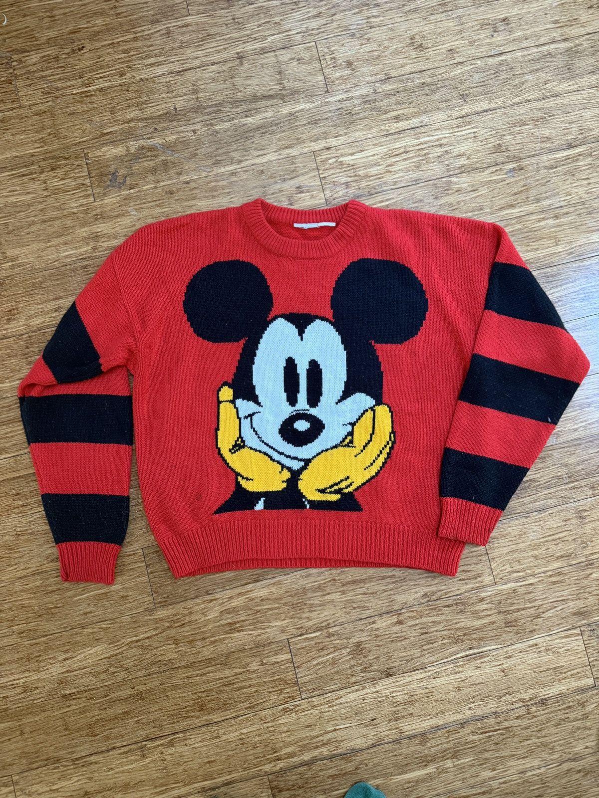 Disney Mickey Mouse knit sweater Size US M / EU 48-50 / 2 - 1 Thumbnail