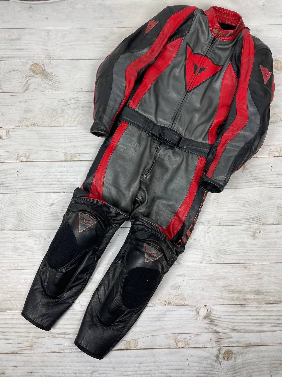 Dainese Dainese Leather Overall Racing Motorcycle Jacket Pants 90s Size US M / EU 48-50 / 2 - 3 Thumbnail