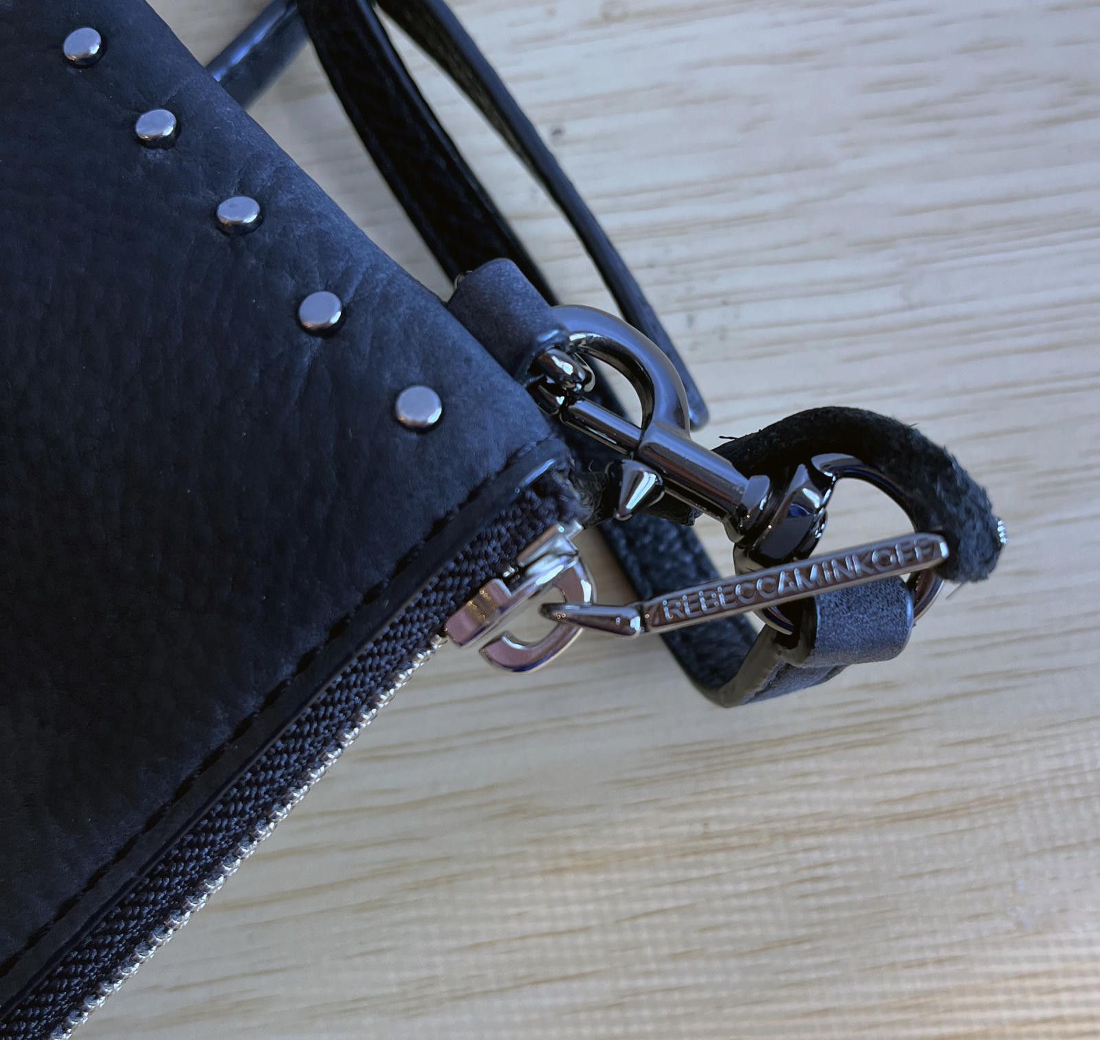 Designer Rebecca Minkoff Jon Nubian Leather Crossbody Size ONE SIZE - 2 Thumbnail