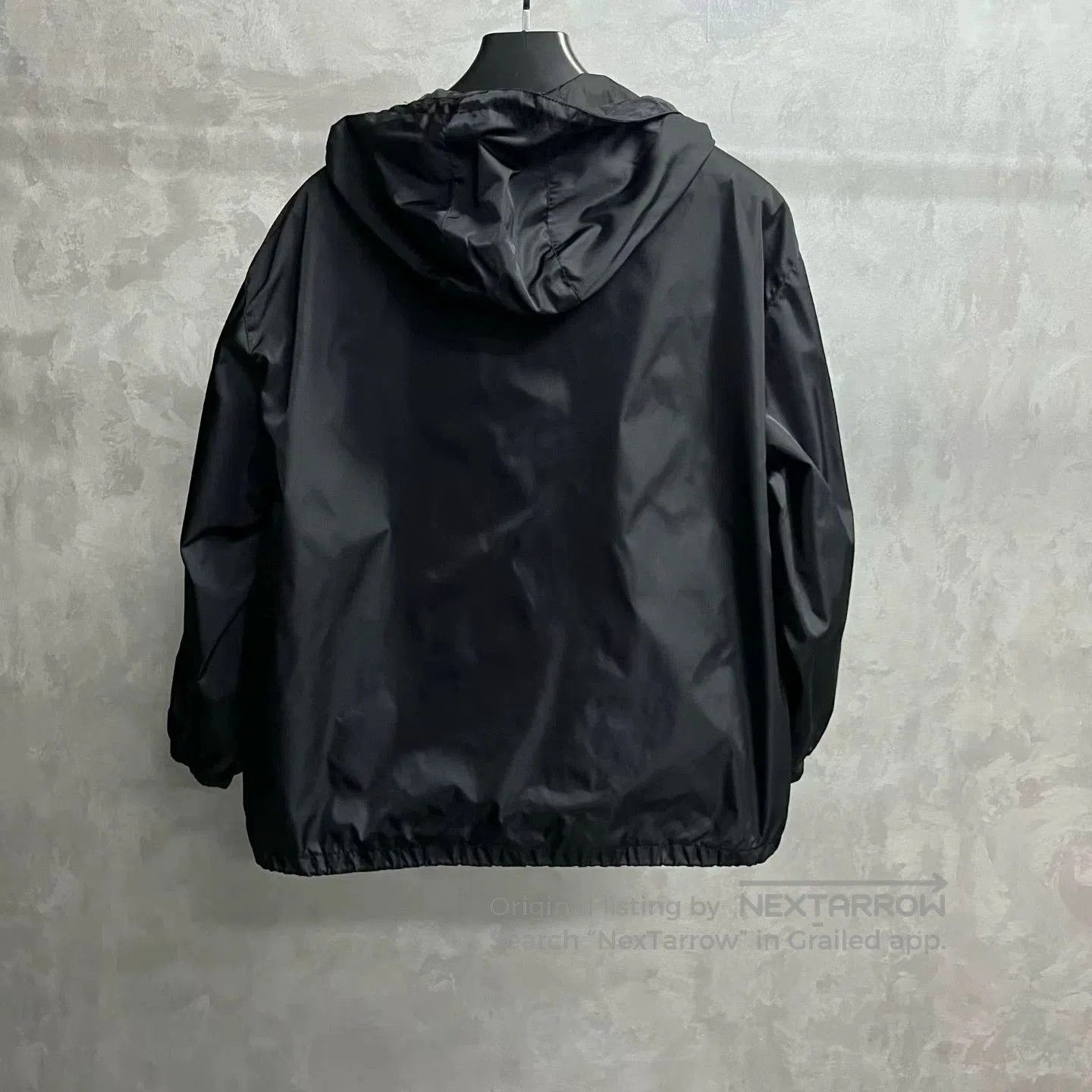 Prada Prada Latest Black Logo Hooded Jacket. Size US S / EU 44-46 / 1 - 5 Thumbnail