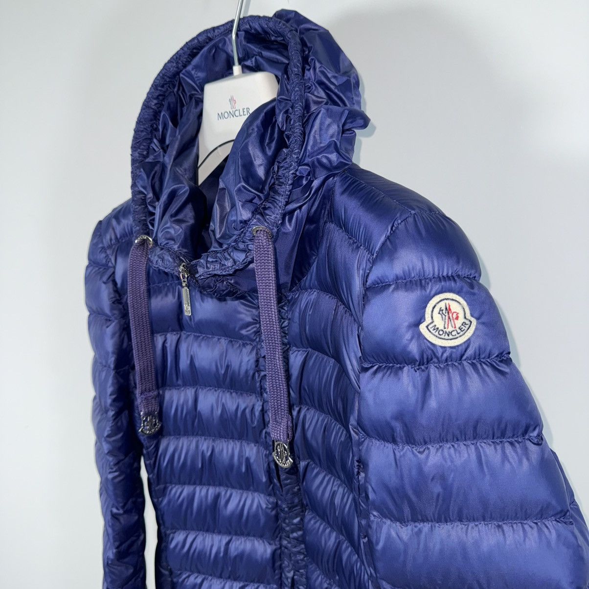 Moncler Moncler Mayotte Women’s Down Puffer Jacket Size 3 (M) Blue Size M / US 6-8 / IT 42-44 - 3 Thumbnail