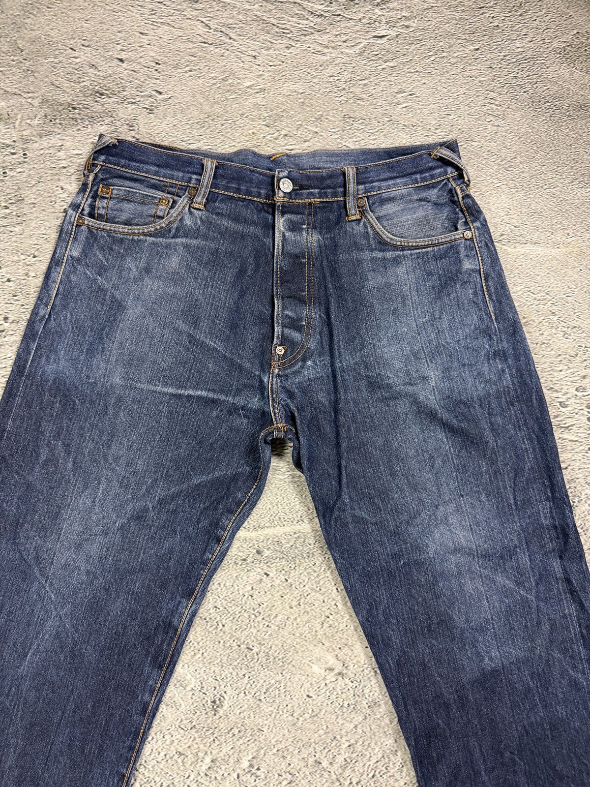 Evisu Evisu jeans daicock big logo red selvedge denim Size US 34 / EU 50 - 10 Thumbnail