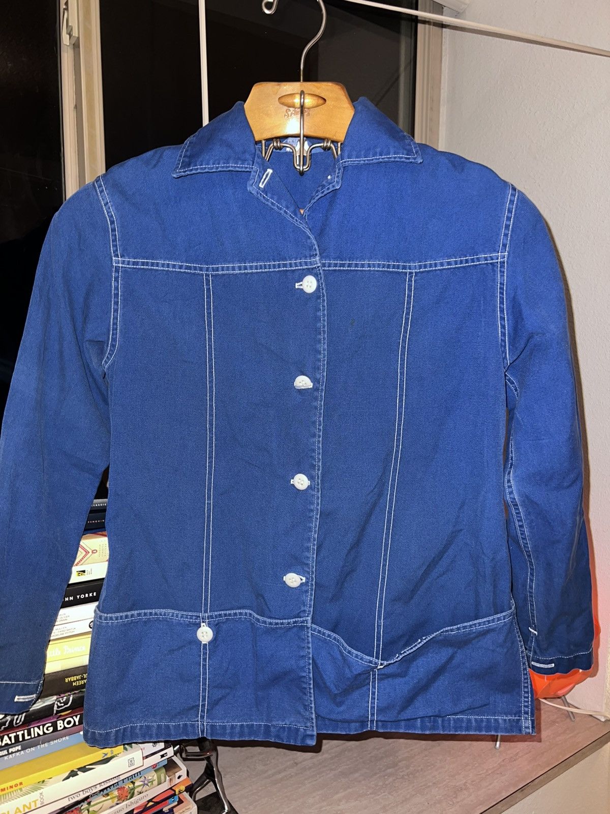 Vintage Blue Vintage Work Jacket Size M / US 6-8 / IT 42-44 - 1 Thumbnail