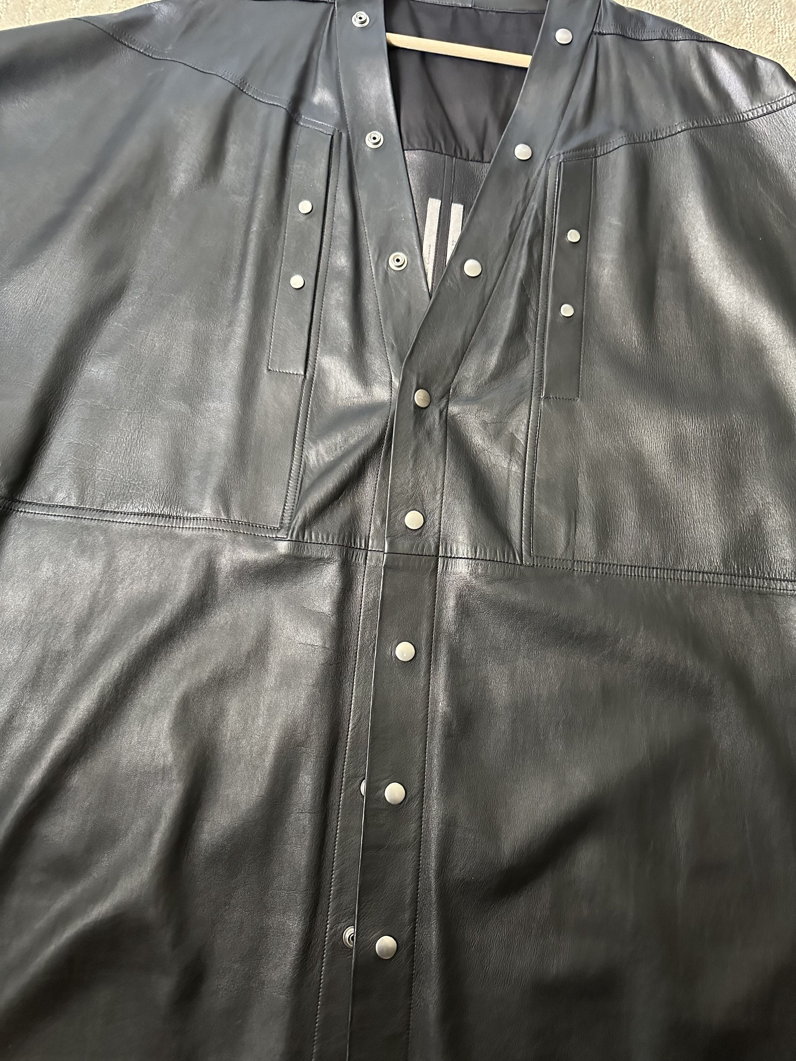 Rick Owens Rick Owens Fogachine SS22 Fogpocket Magnum Lambskin Size US XL / EU 56 / 4 - 4 Thumbnail