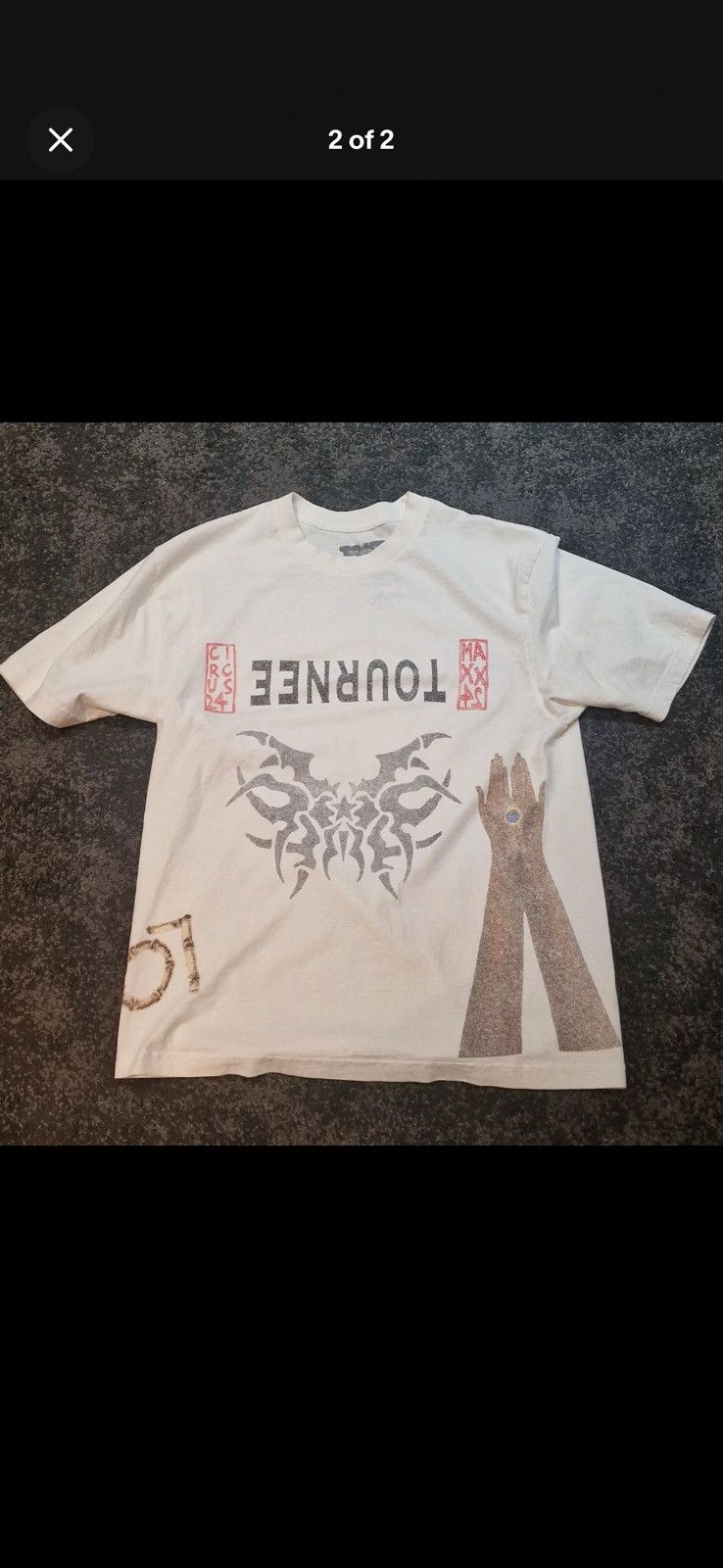 Travis Scott EURO TRAVIS SCOTT TEES IN A MEDIUM Size US M / EU 48-50 / 2 - 6 Thumbnail