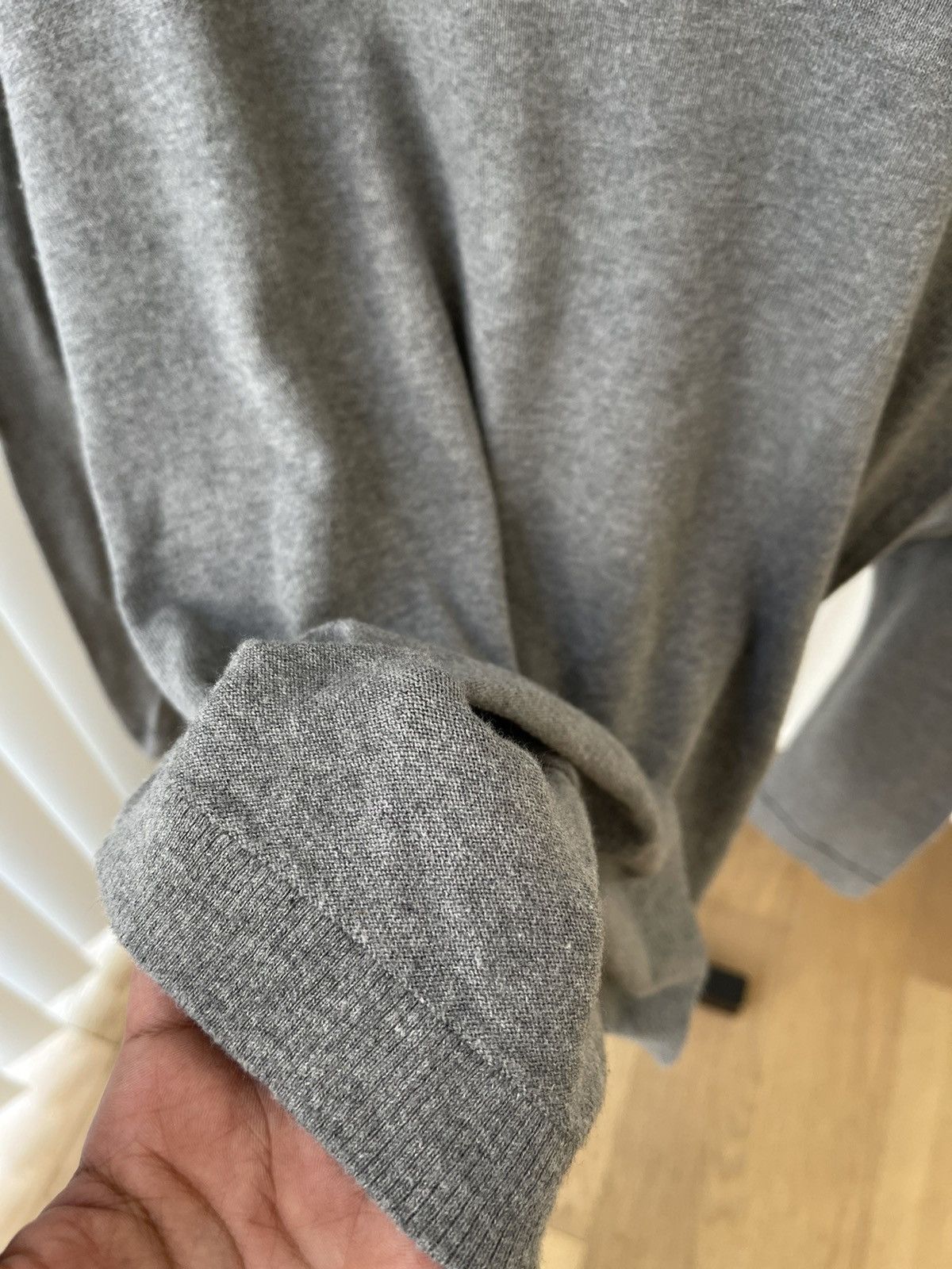 Maison Margiela Maison Margiela SS06 Saddle Shoulders Grey Sweatshirt Size US S / EU 44-46 / 1 - 7 Thumbnail