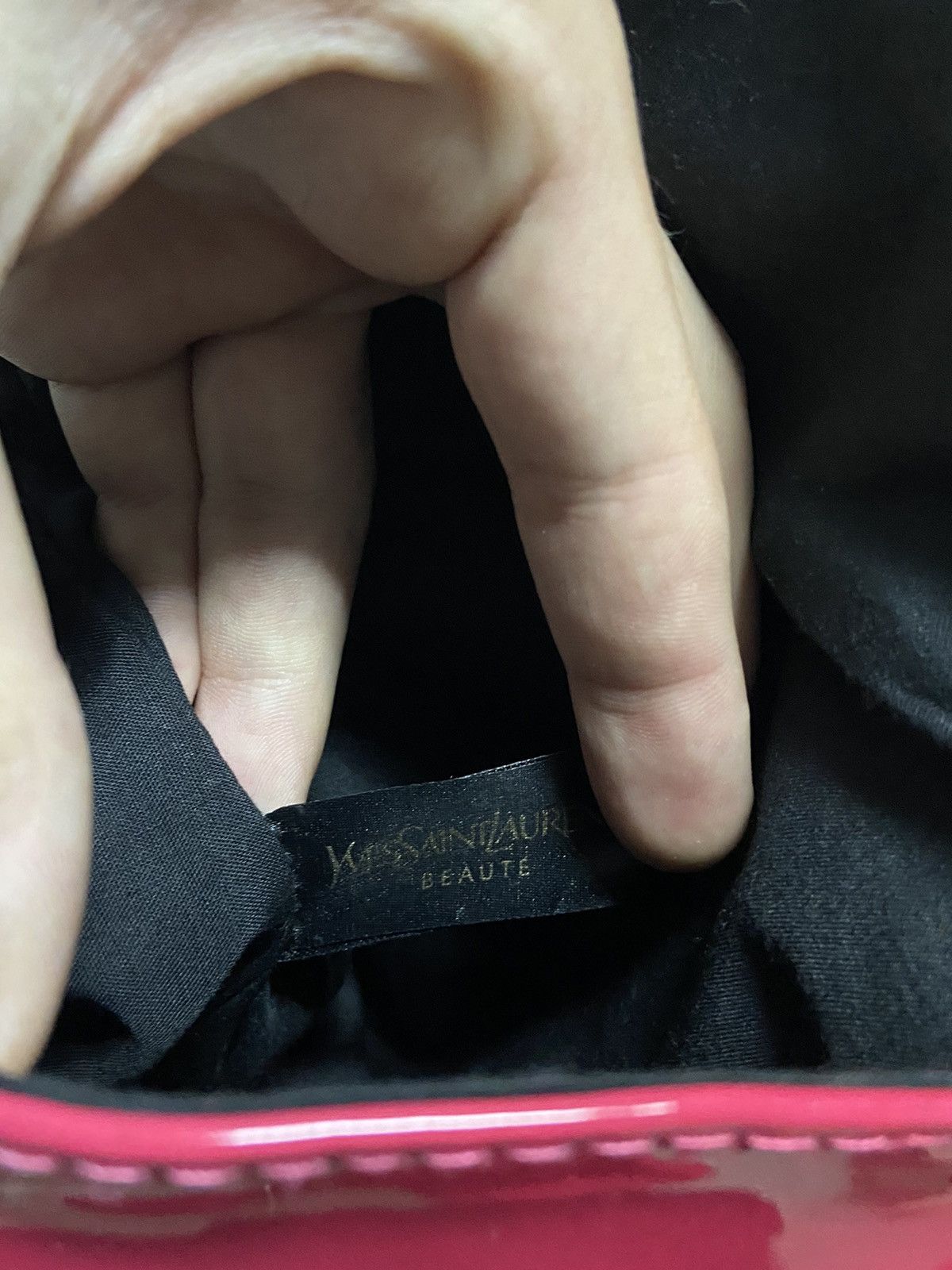 Yves Saint Laurent Yves saint Laurent pouch logo small bag vintage lacquered Size ONE SIZE - 9 Thumbnail