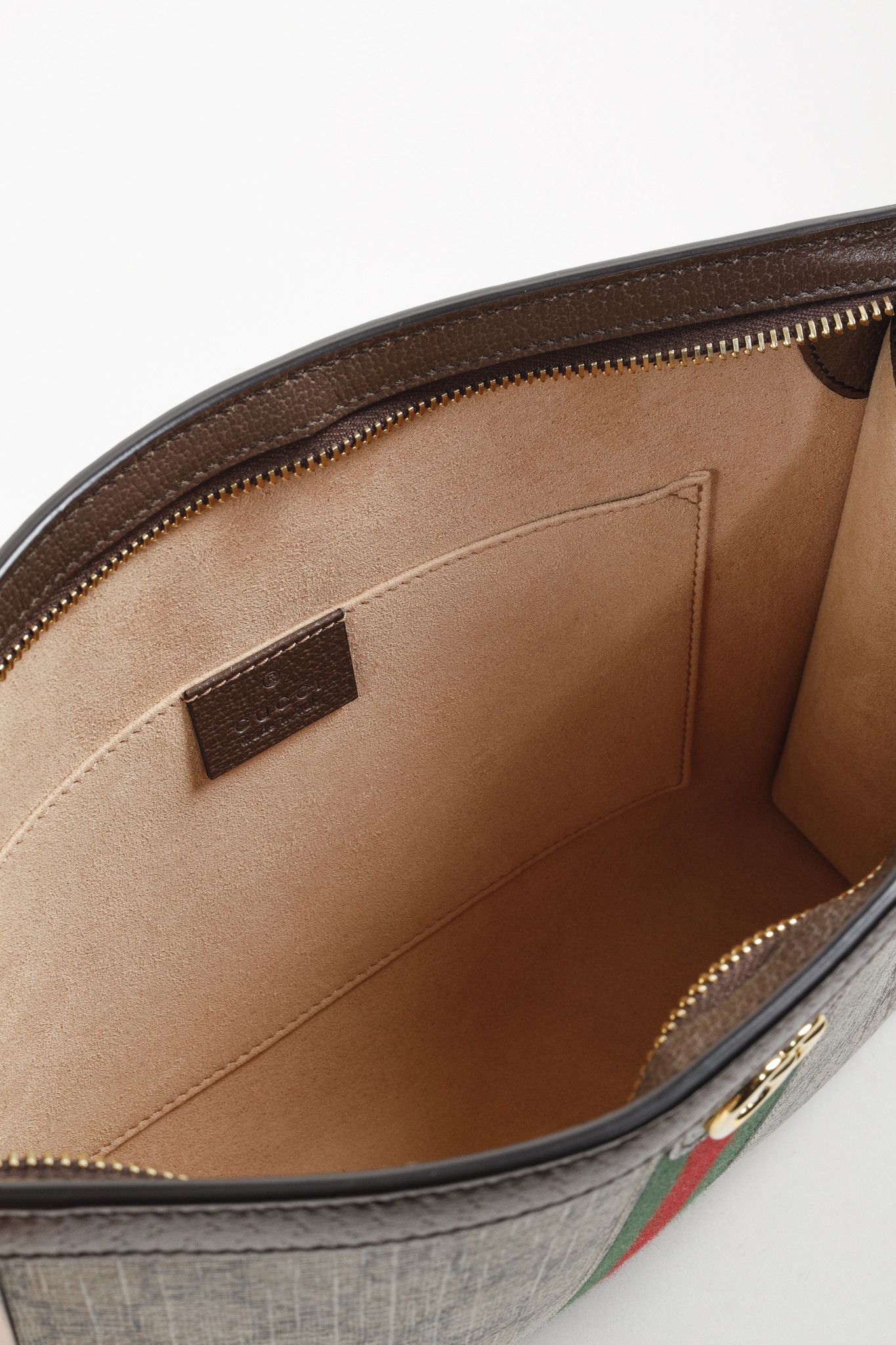 Gucci Gucci Ophidia Brown GG Supreme Monogram Clutch Pouch Size ONE SIZE - 10 Thumbnail