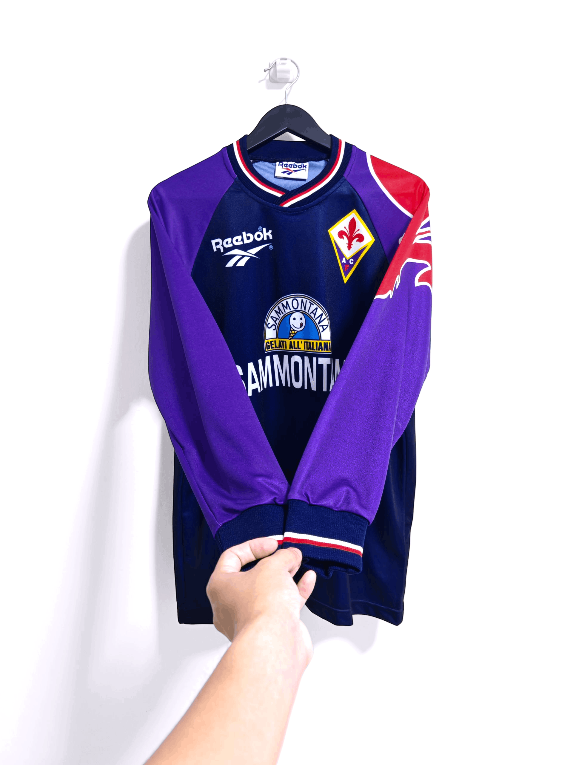 Diadora 🇮🇹 Fiorentina​ Training​ 1995-1996​ Size US M / EU 48-50 / 2 - 6 Thumbnail