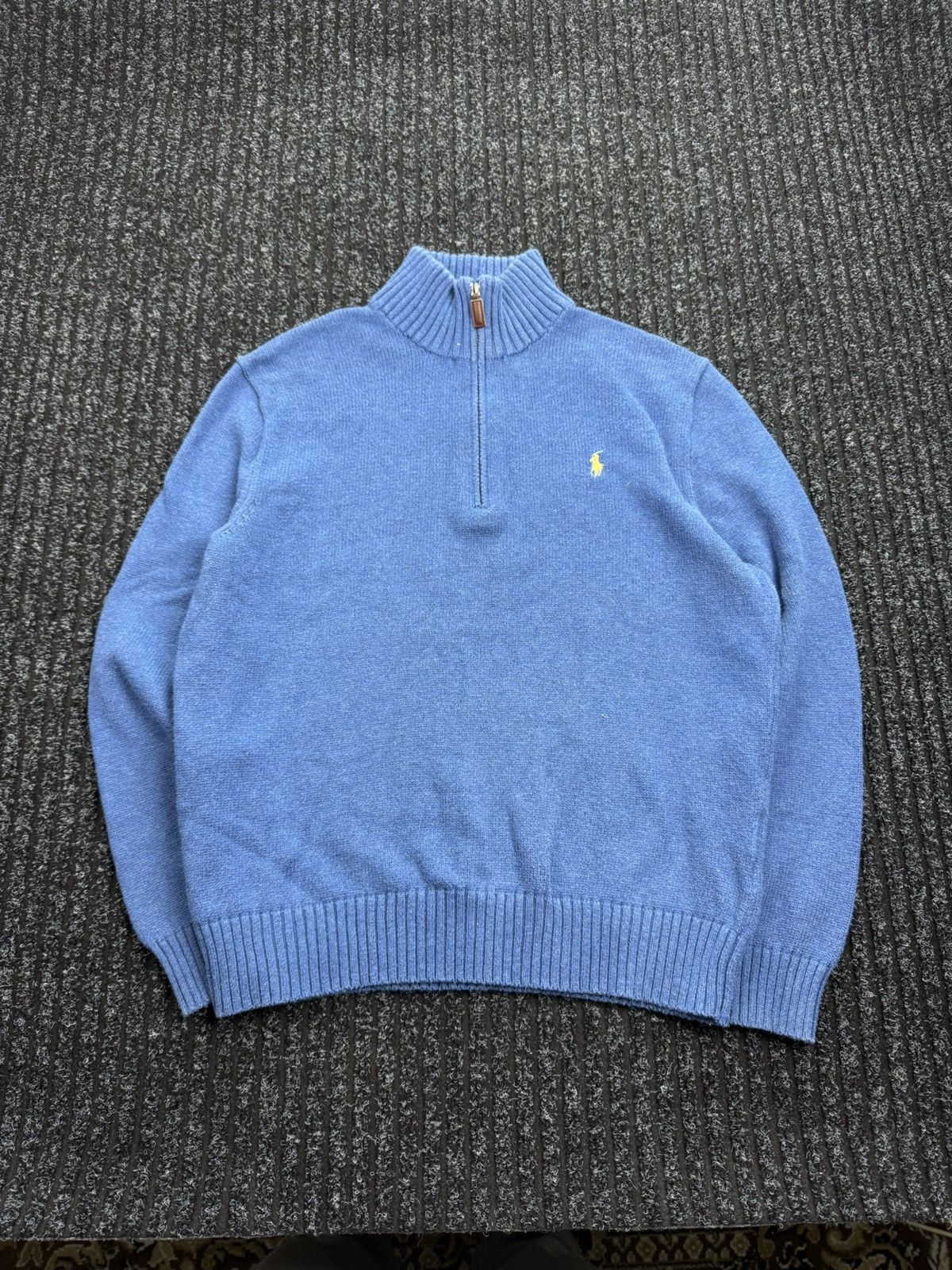 Polo Ralph Lauren POLO Ralph Lauren 1/3 Half Zip Sweaters luxury old money Size US M / EU 48-50 / 2 - 1 Thumbnail