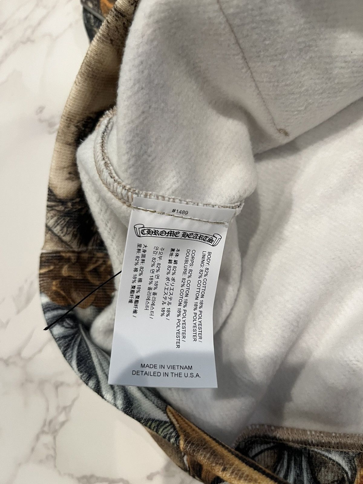 Chrome Hearts × Drake Chrome Hearts Nocta Drake Camo Hoodie Horseshoe Size US XXL / EU 58 / 5 - 5 Thumbnail
