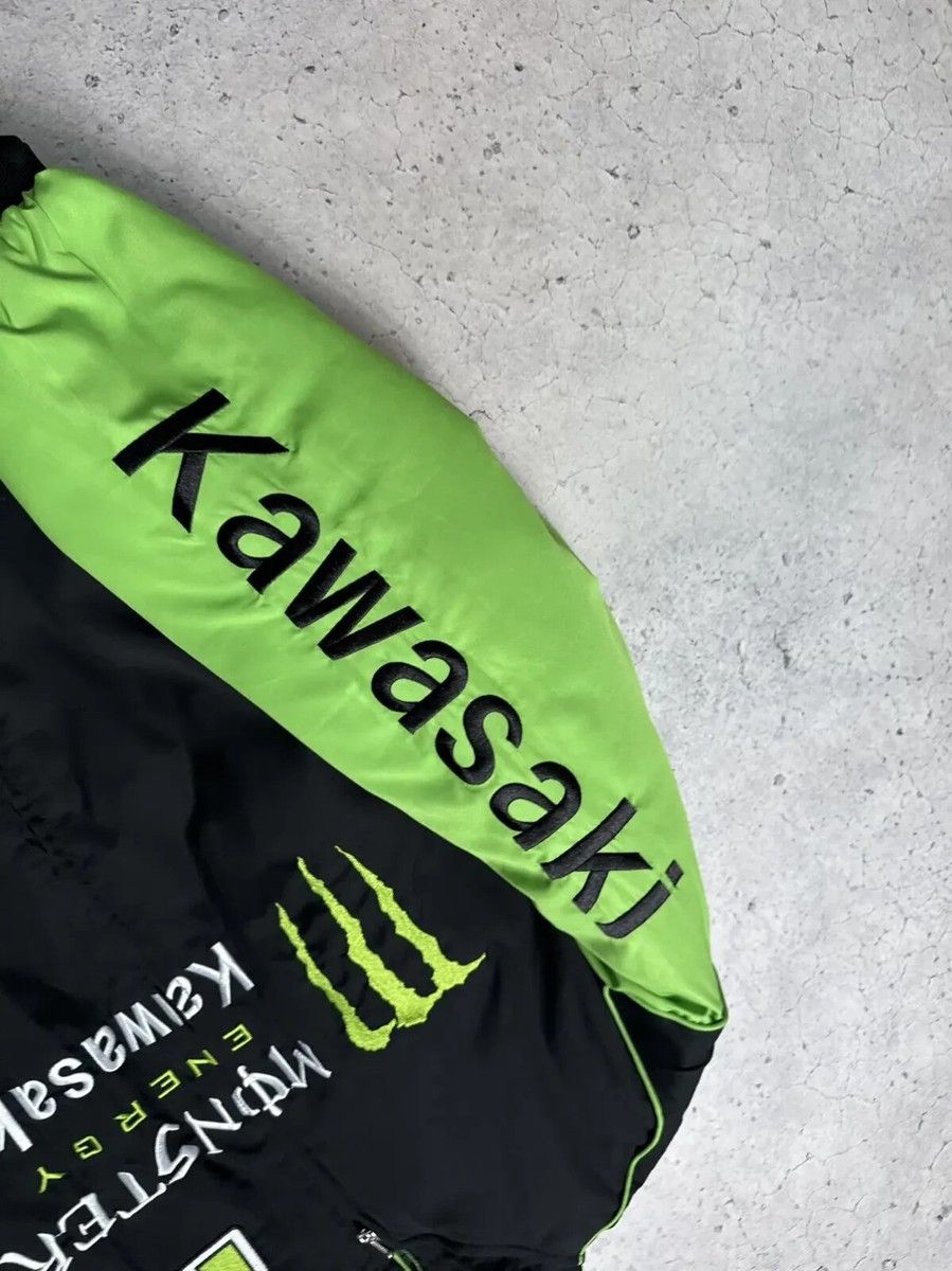 Other Kawasaki Embroidered Vintage Racing light Jacket L Size US L / EU 52-54 / 3 - 7 Thumbnail