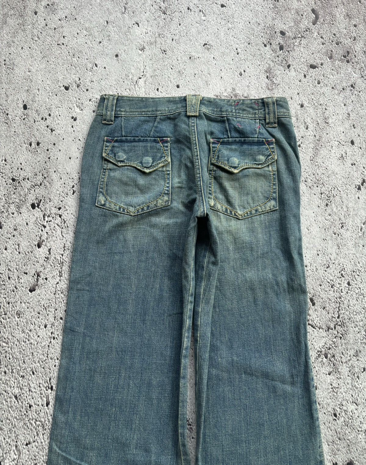 Hysteric Glamour 2000's Sweet camel Bootcut style Jeans Size US 29 - 3 Thumbnail
