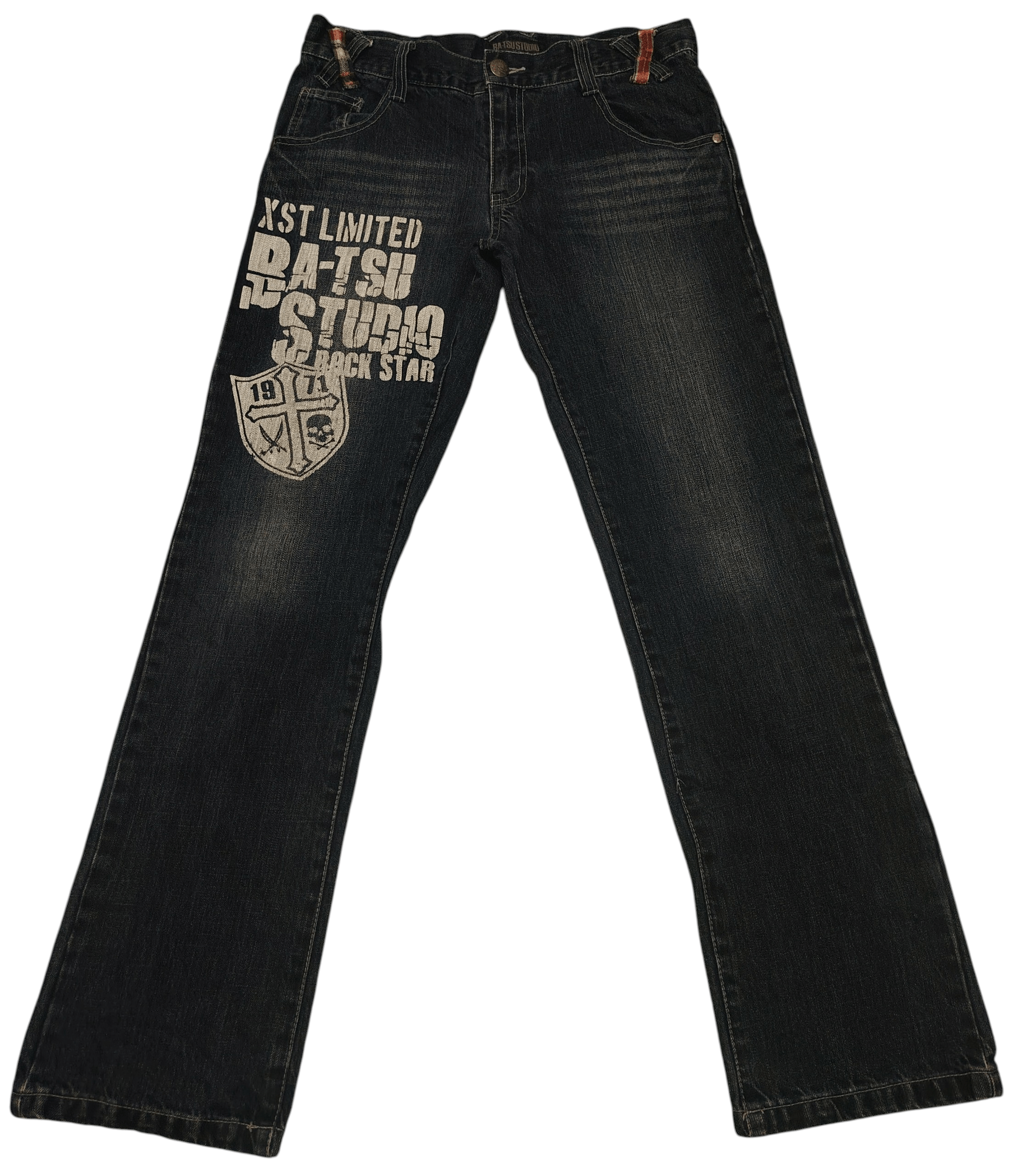 Tornado Mart Japanese Ba-Tsu Studio Rock Star XST Limited jeans Size US 32 / EU 48 - 1 Thumbnail